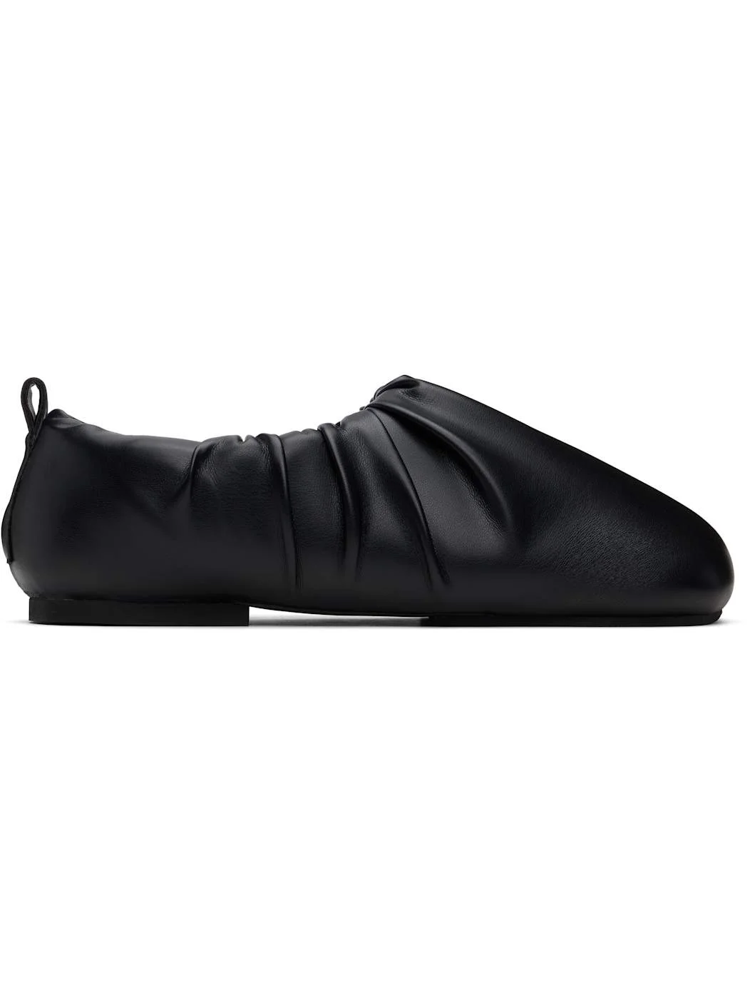 Black Wrinkle Loafers - 1