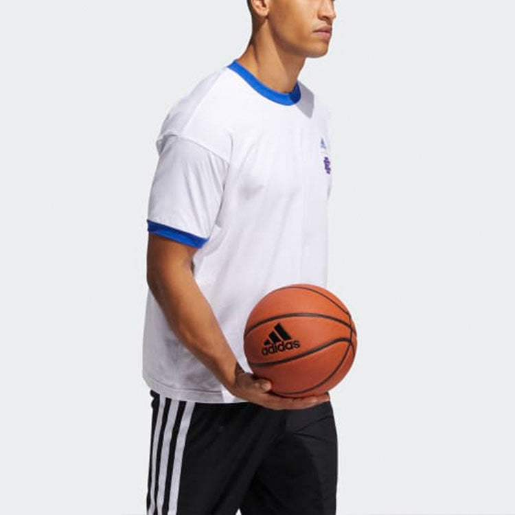 adidas Ee Mcd Gfx Tee Short Sleeve Men's White H16558 - 4