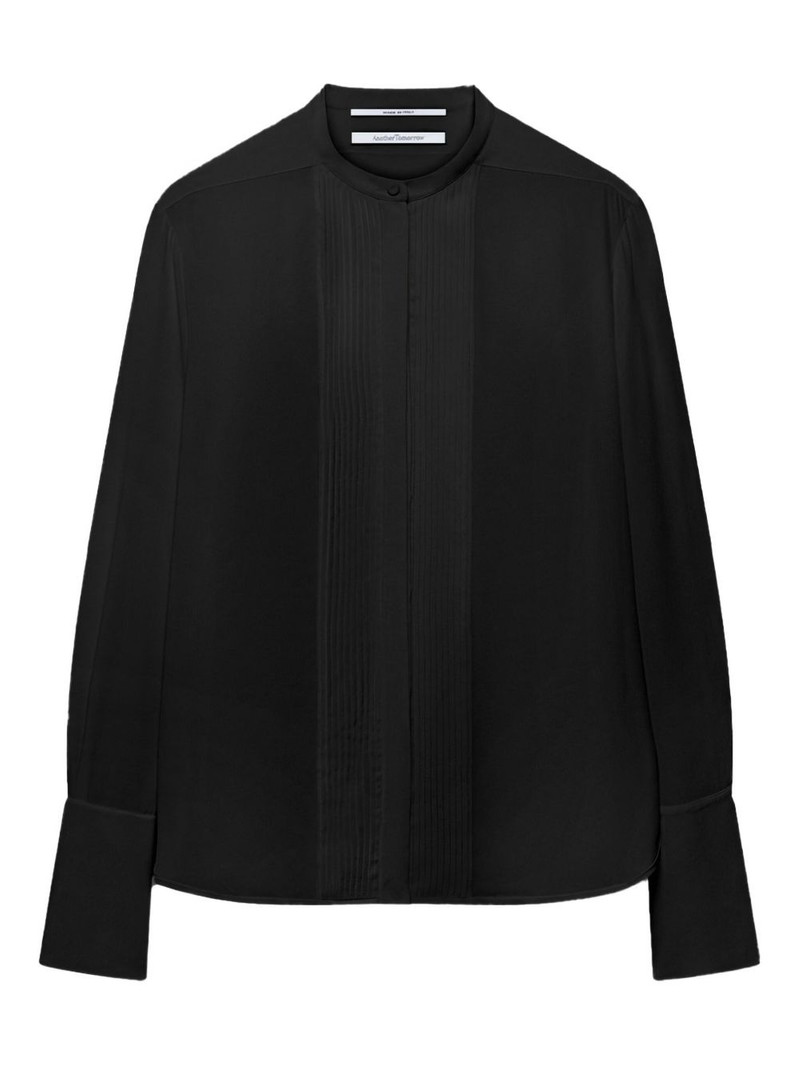 pleated tuxedo shirt 1