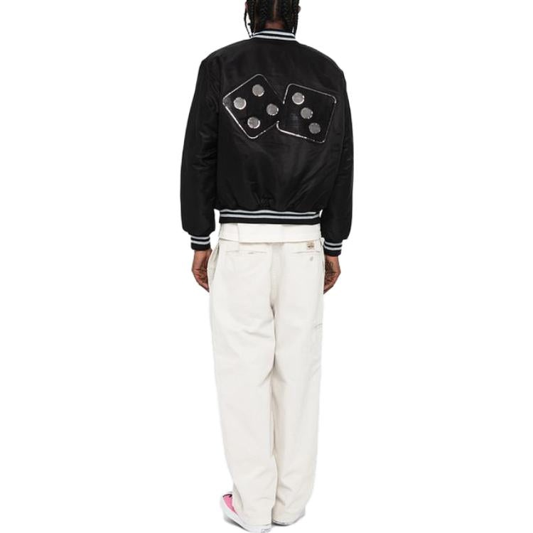 Stussy Sequins Satin Jacket 'Black' SUSJK115718ML - 4