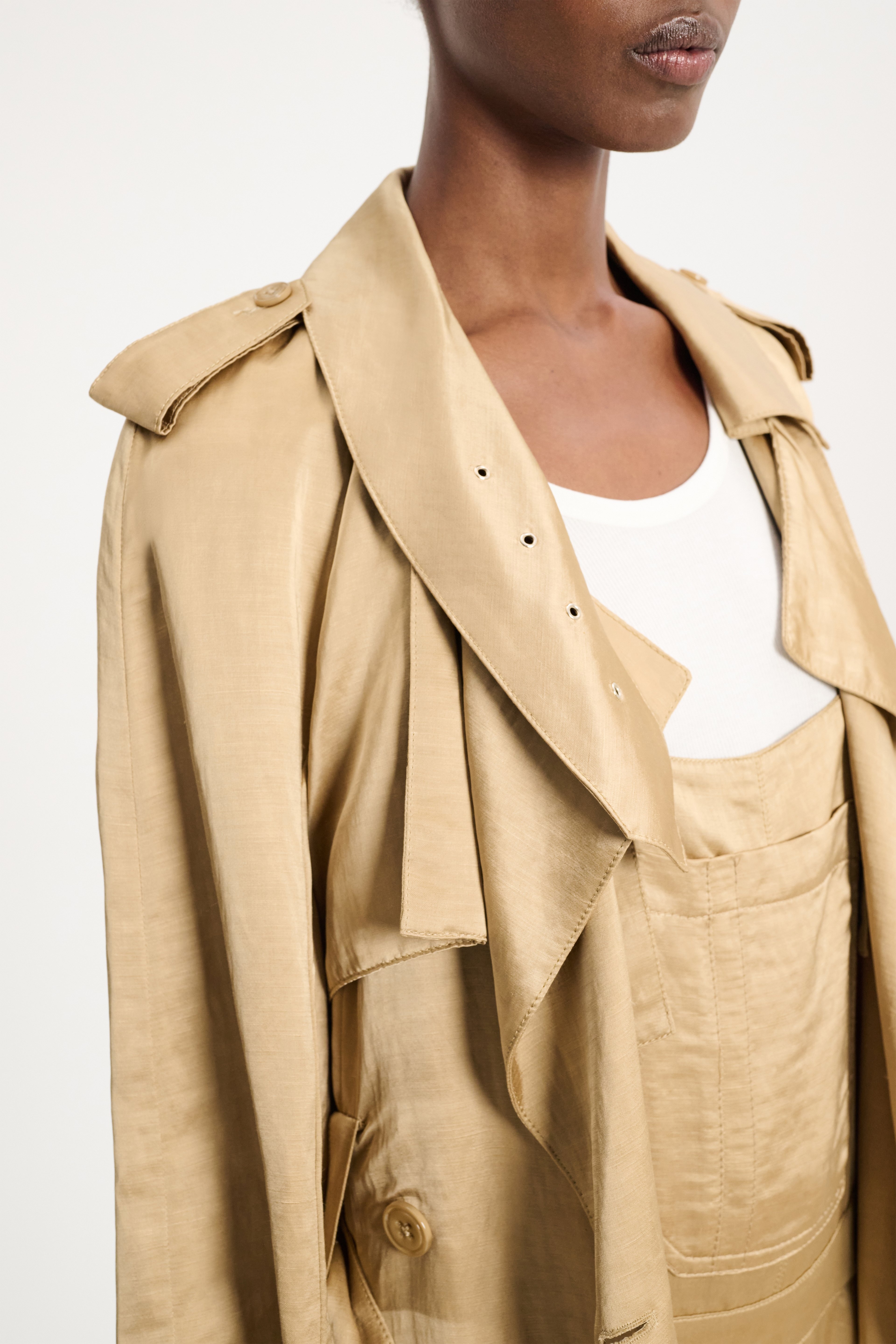 SLOUCHY COOLNESS trench - 7