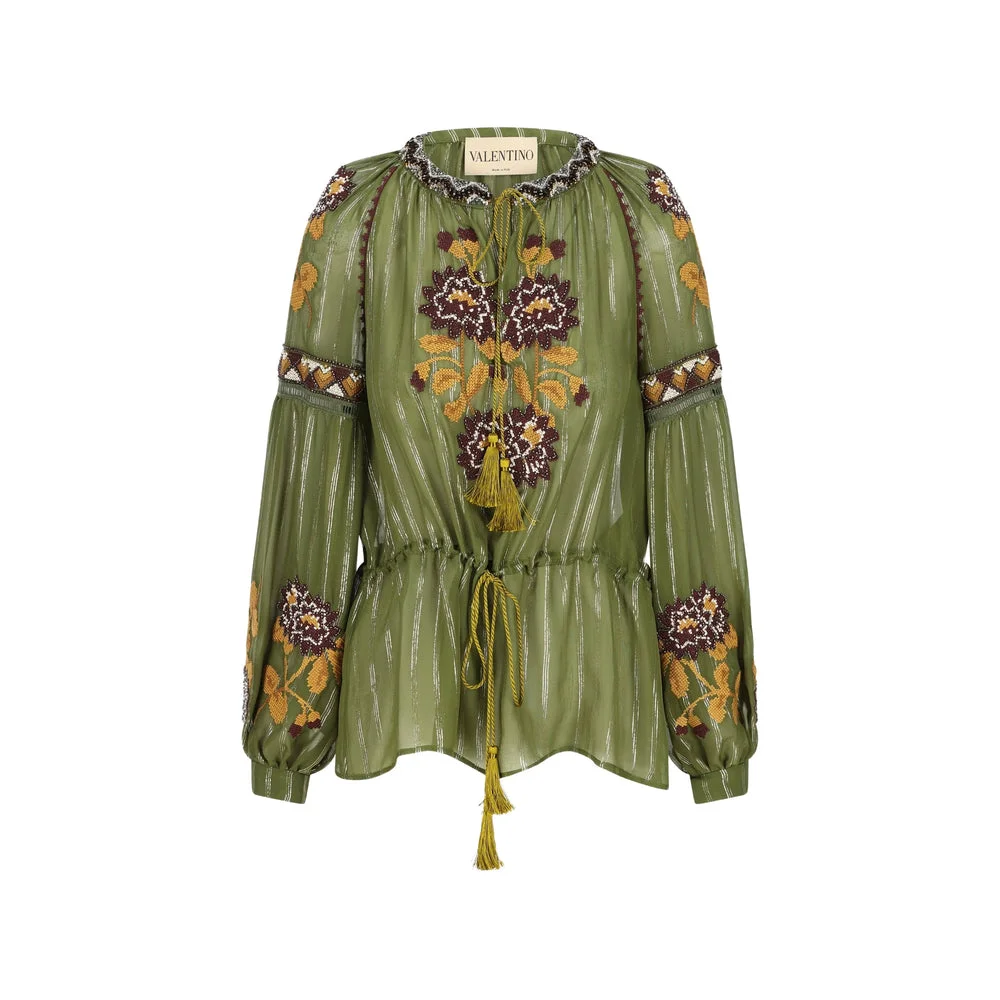Valentino Green Tops - Blouses Women - 1