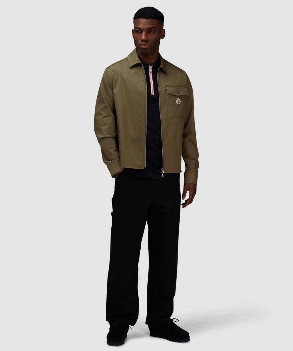 Canvas zipped overshirt - 6