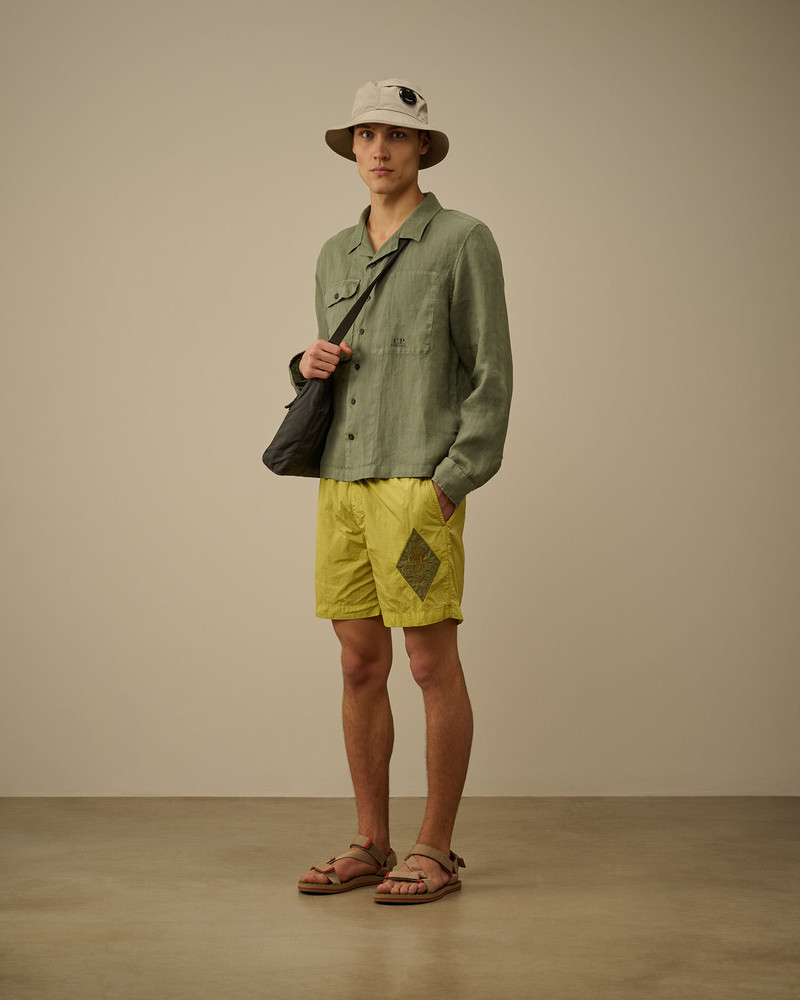 C.P. Company Chrome-E British Sailor Swim Shorts outlook