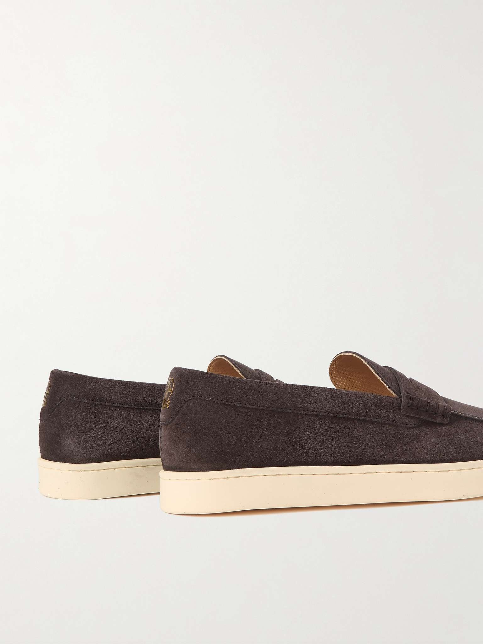 Suede Penny Loafers - 5