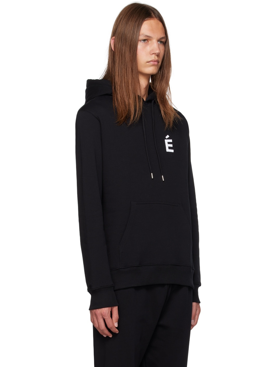 Black Klein Patch Hoodie - 2