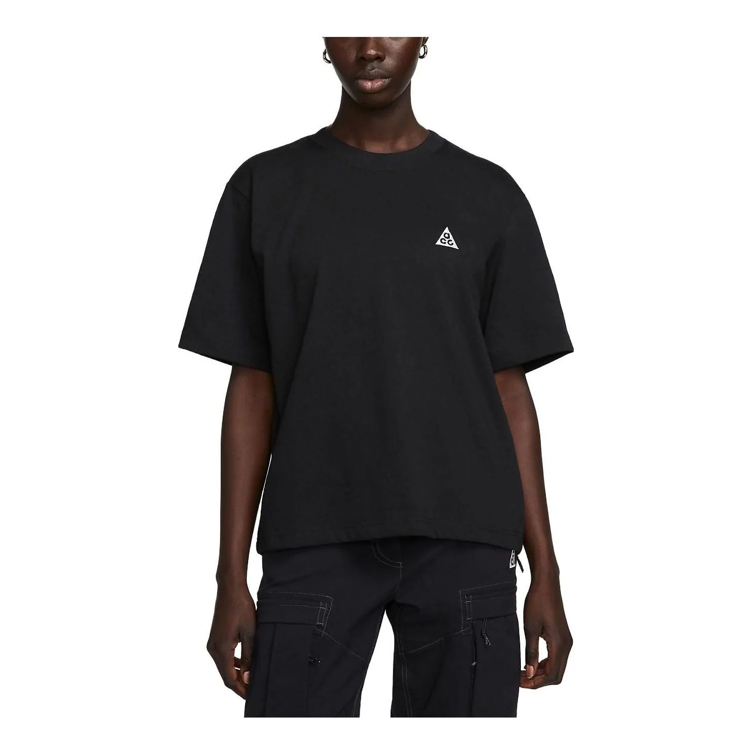 (WMNS) NIKE ACG Short-Sleeve T-Shirt 'Black' DJ3647-011 - 1