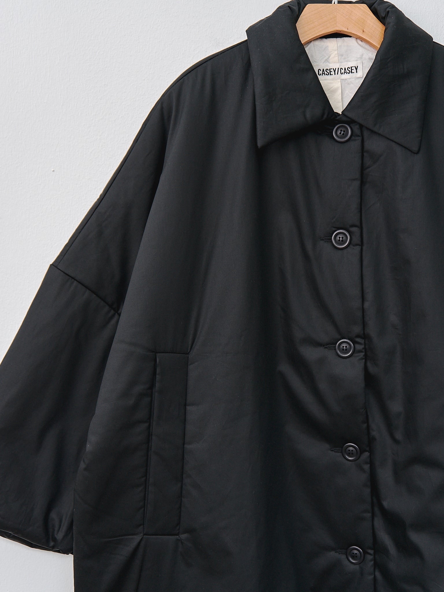 Triangle Coat - Black - 7