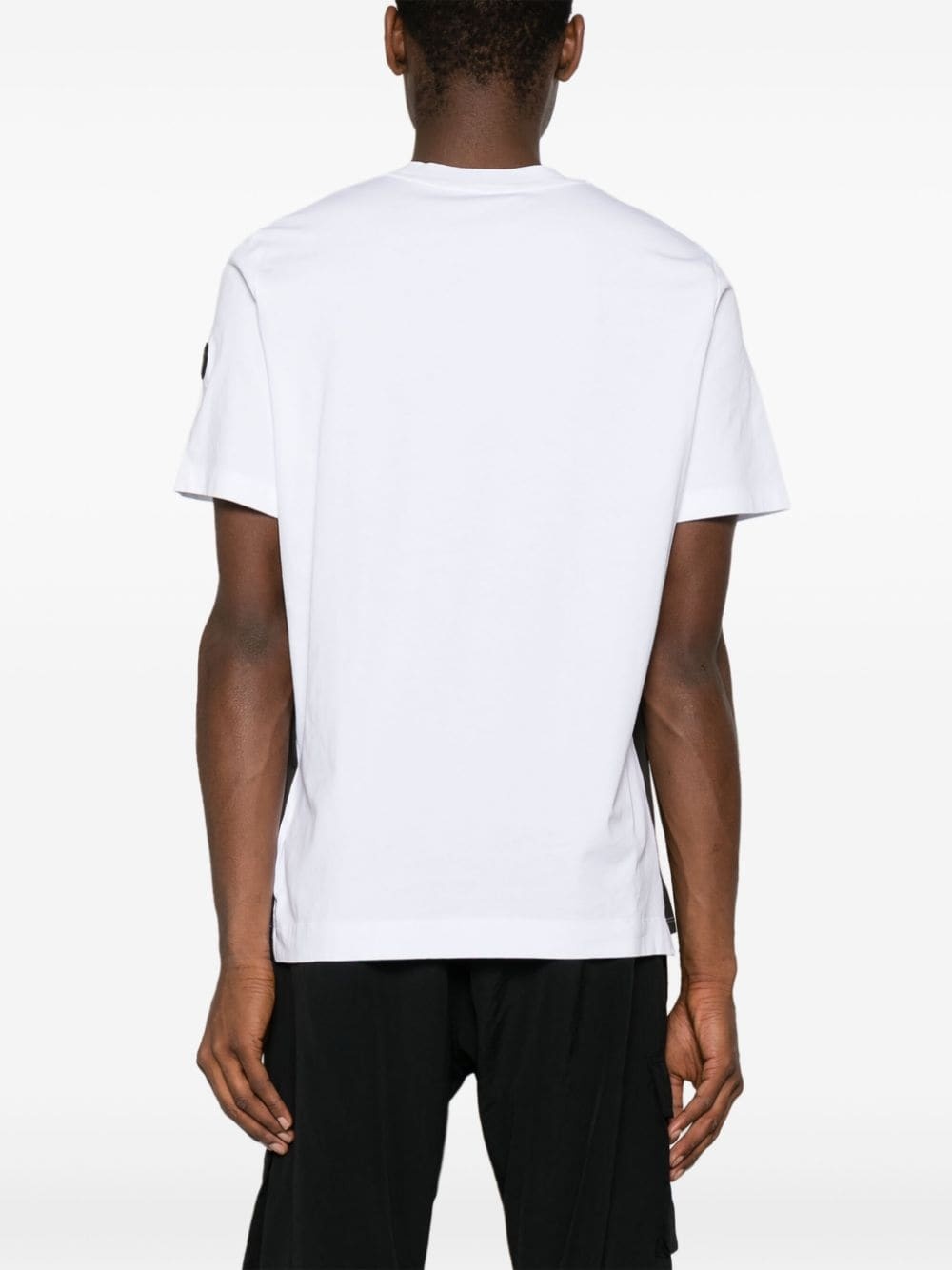 logo-print cotton T-shirt - 4
