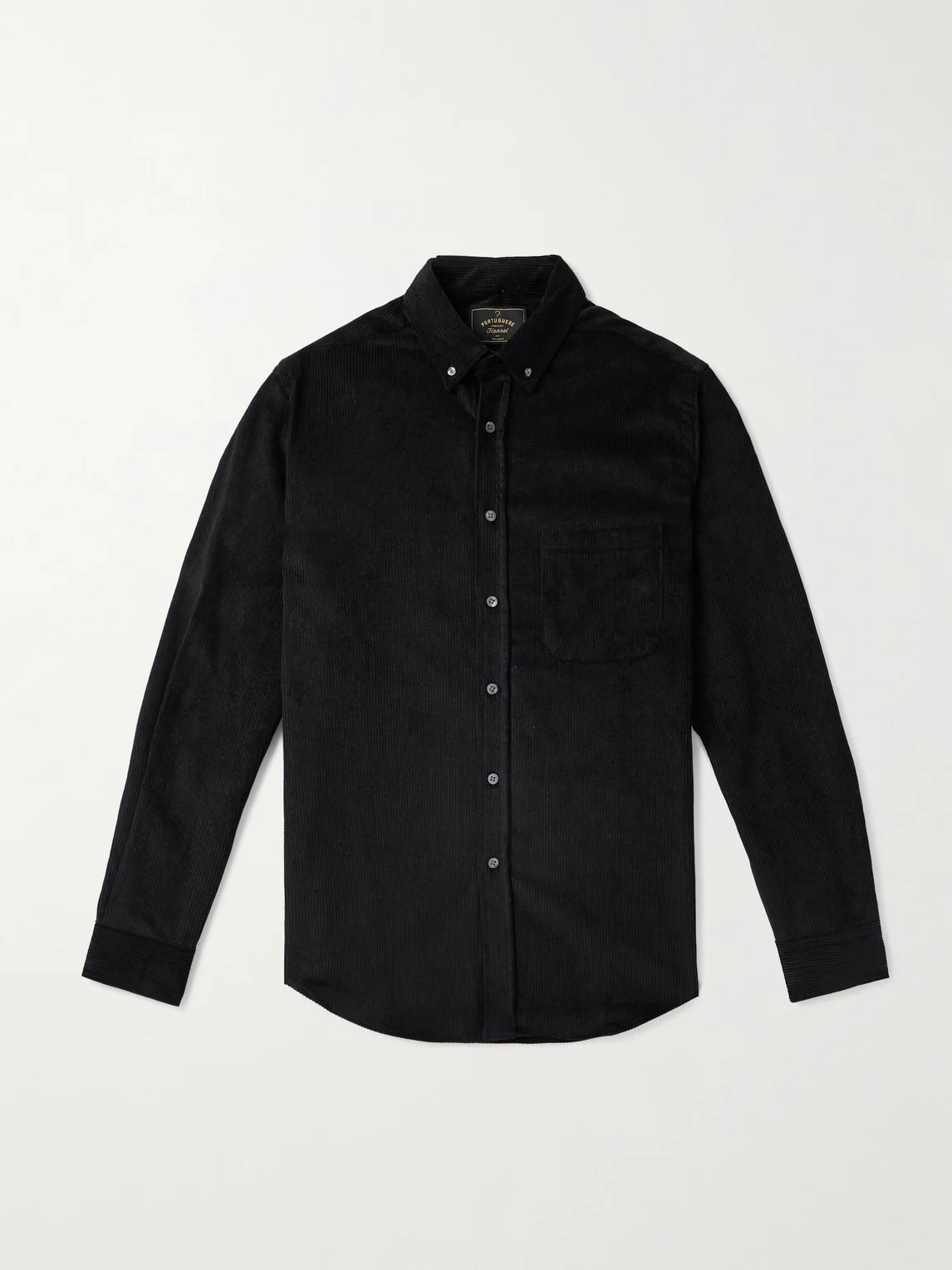 Lobo 2.0 Button-Down Collar Cotton-Corduroy Shirt - 1