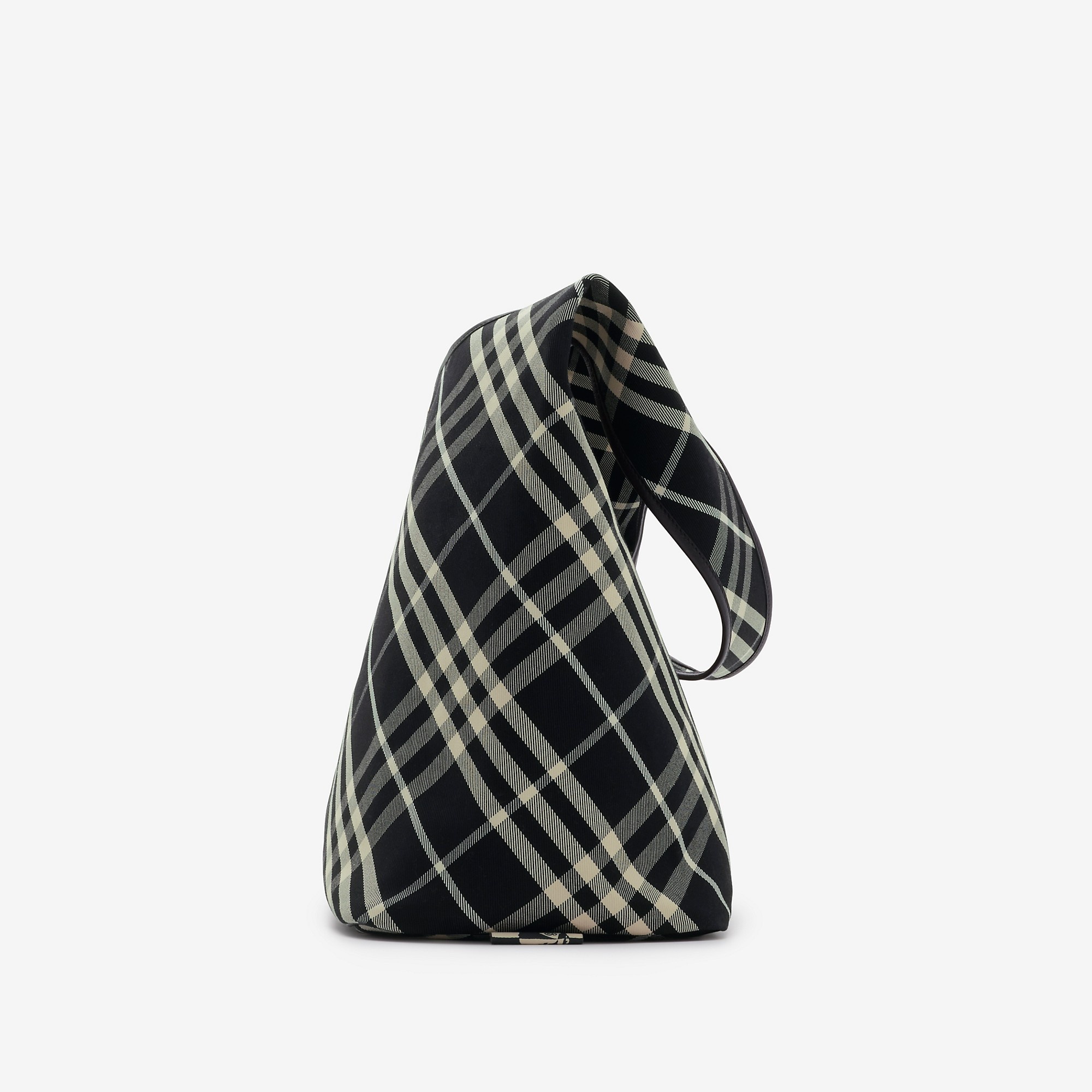 Large Check Shoulder Bag - 4