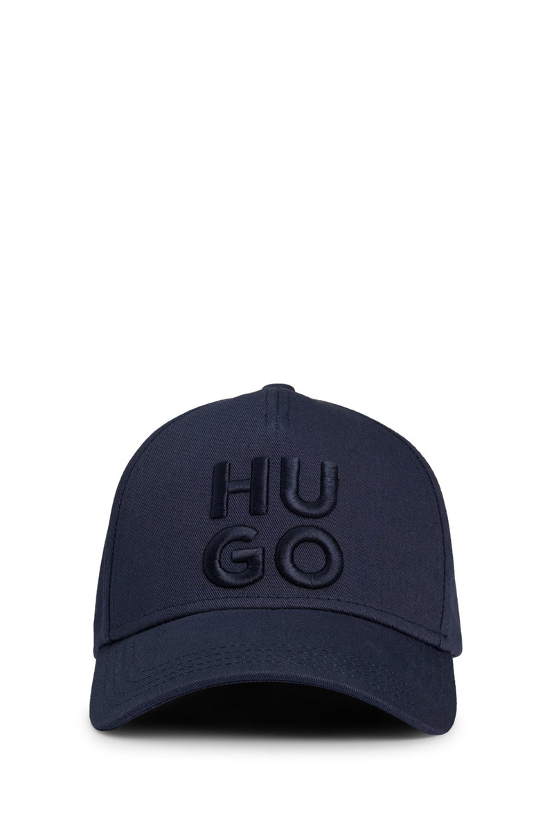 HUGO COTTON-TWILL CAP WITH EMBROIDERED LOGO outlook