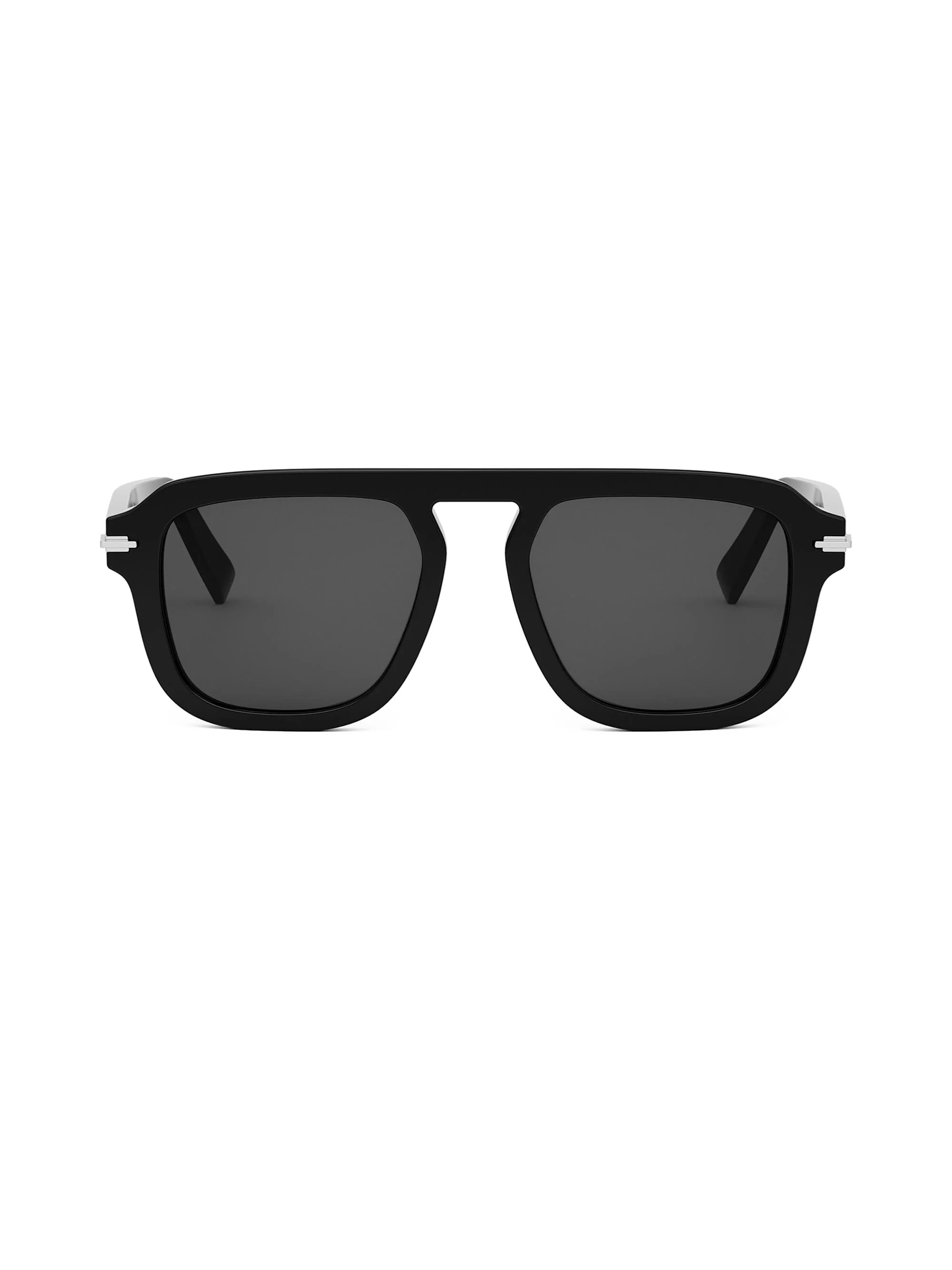 Men's DiorBlackSuit S15I 44MM Rectangular Sunglasses - Black Grey - 1