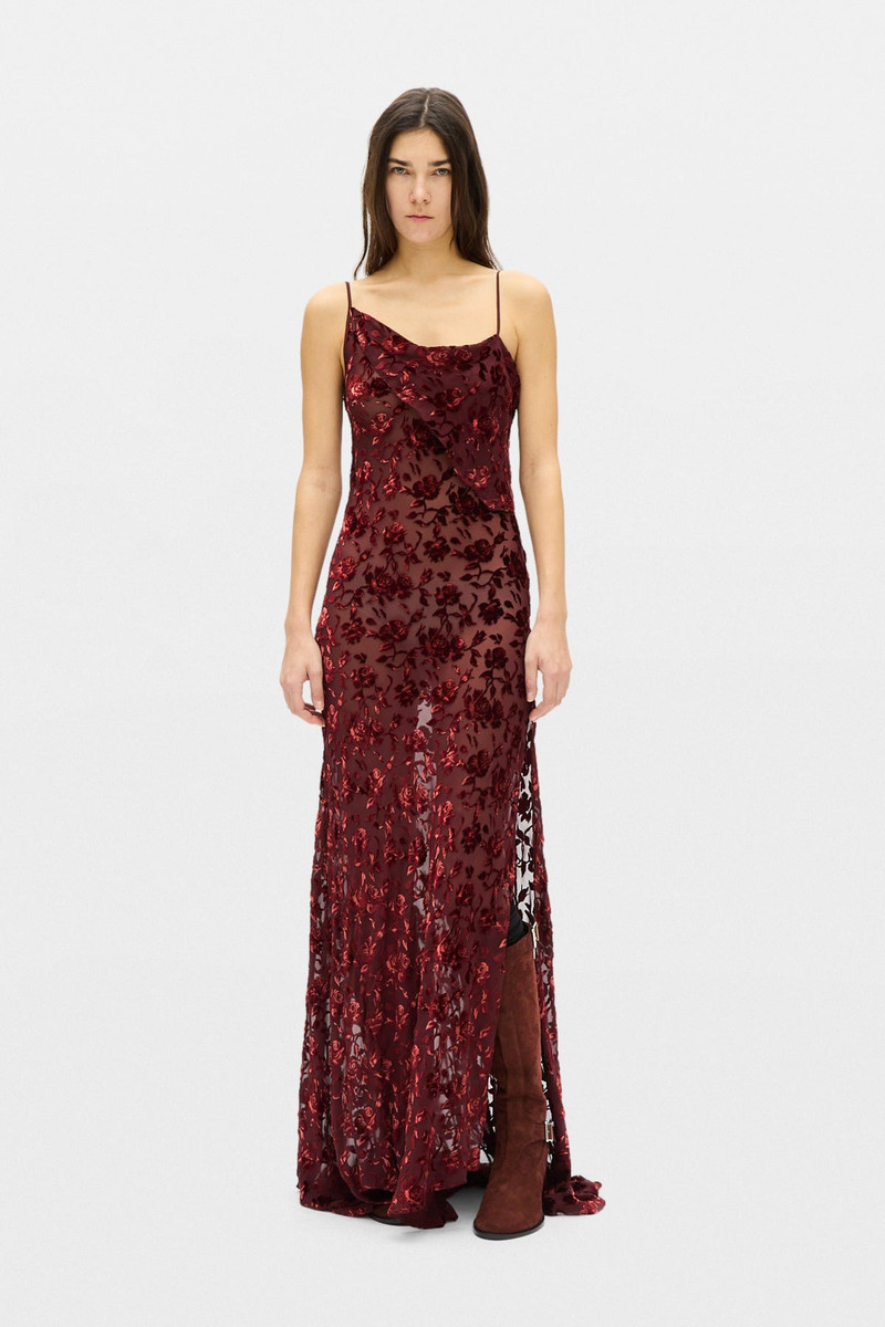Aaricia Long Bias Slip Dress 1