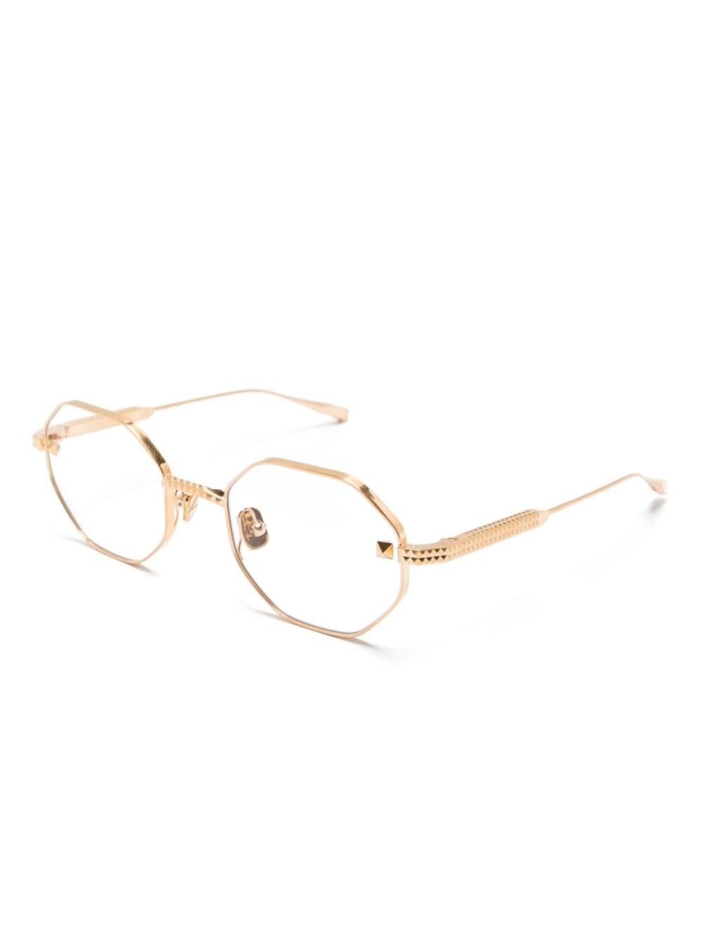 VLX122 octagonal-frame glasses - 2