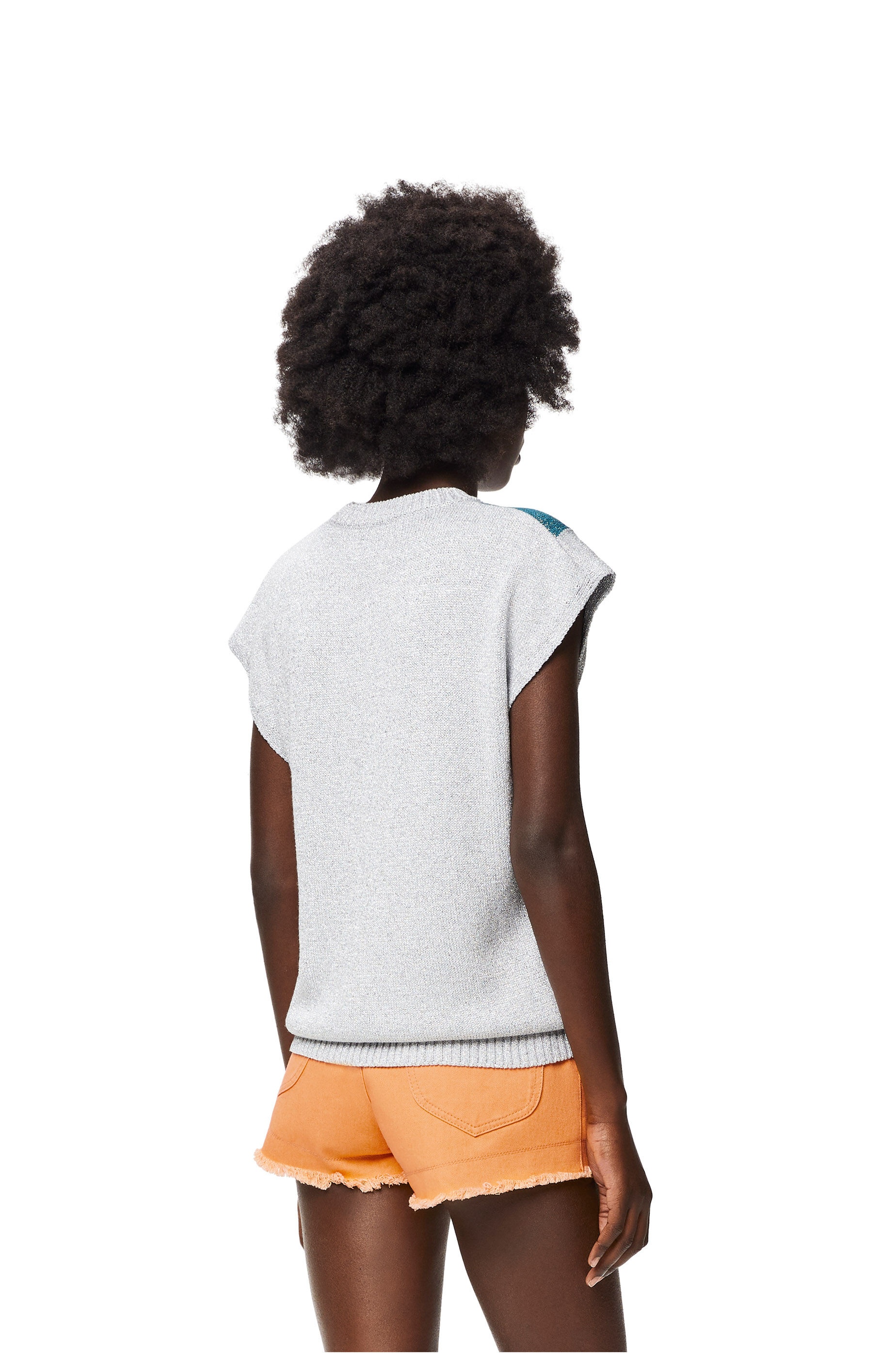 Anagram lurex vest in viscose - 4