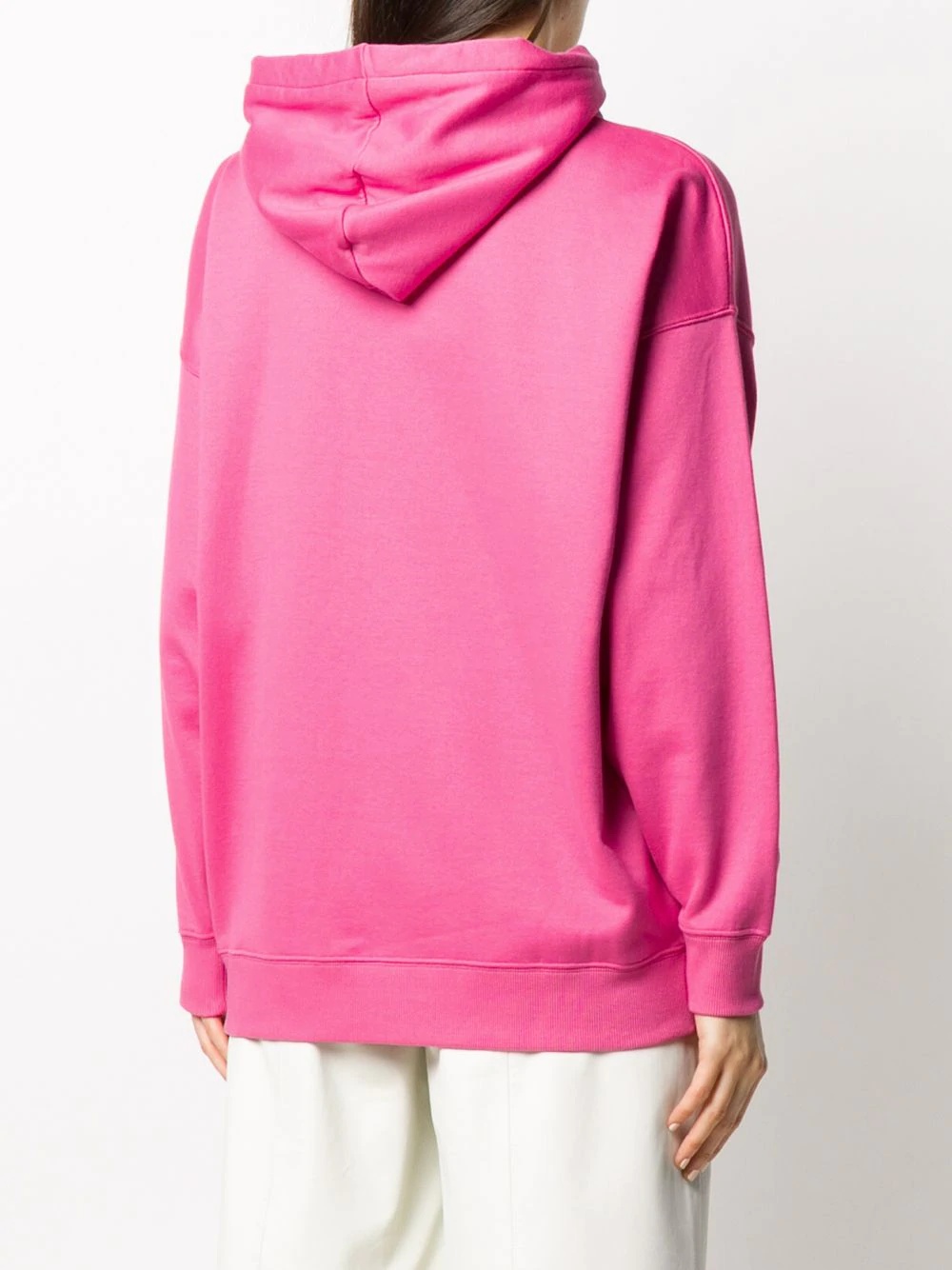 VLOGO print oversized hoodie - 4