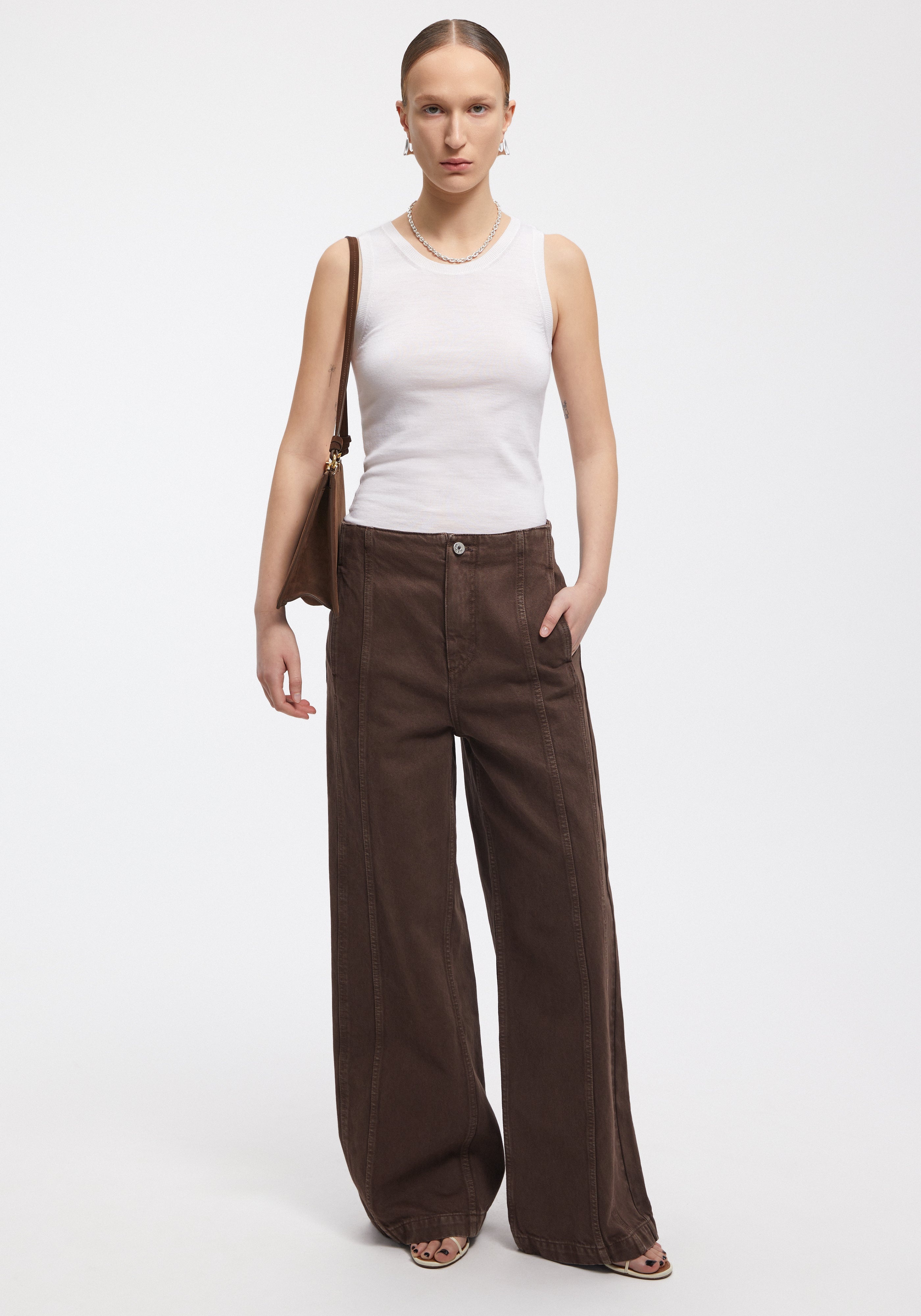 ABE
Wide-leg denim pants - 2