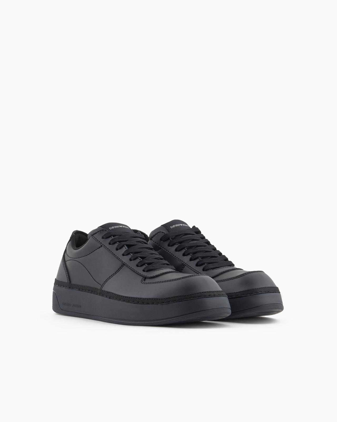 Sneakers with leather details - 2