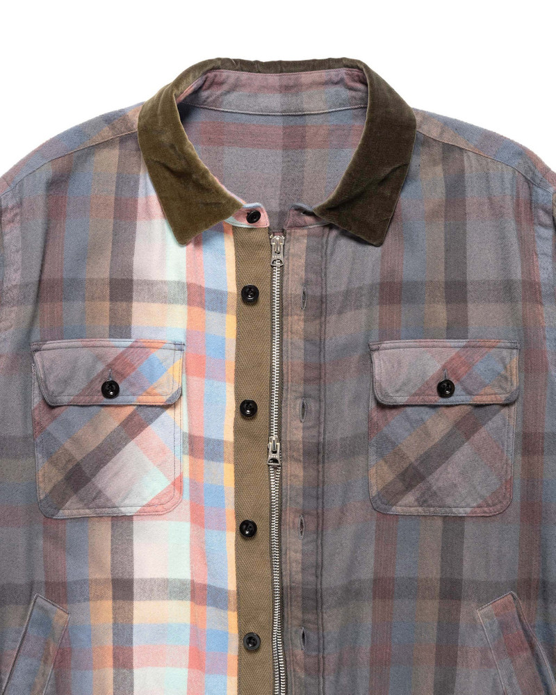 OVERDYE PLAID SHIRT MULTI 5