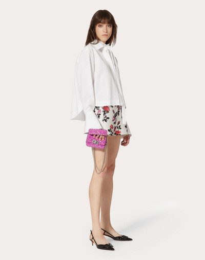 Valentino Roses Fall Brocade Shorts outlook