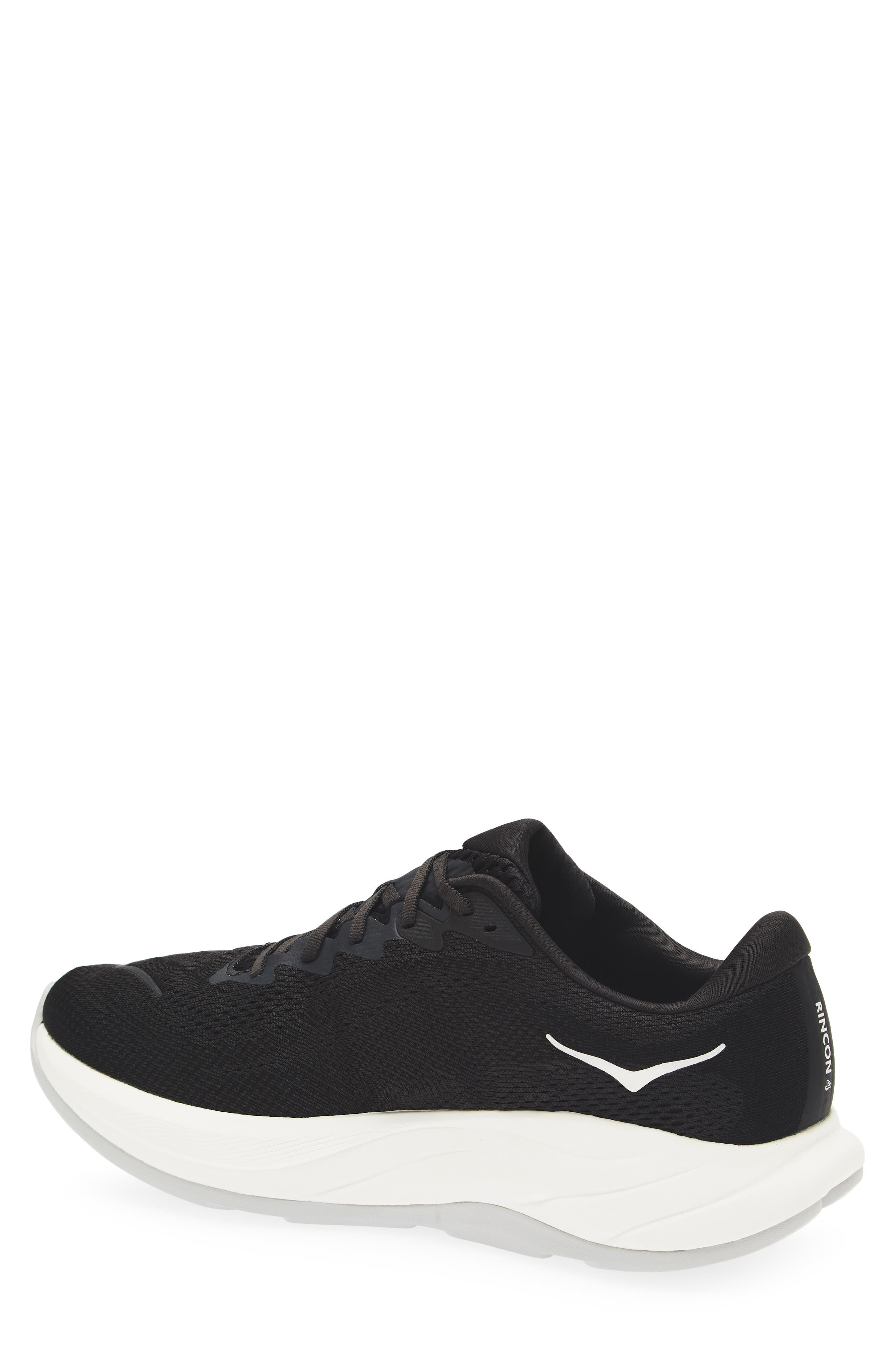 HOKA Rincon 4 Running Shoe in Black /White at Nordstrom - 2