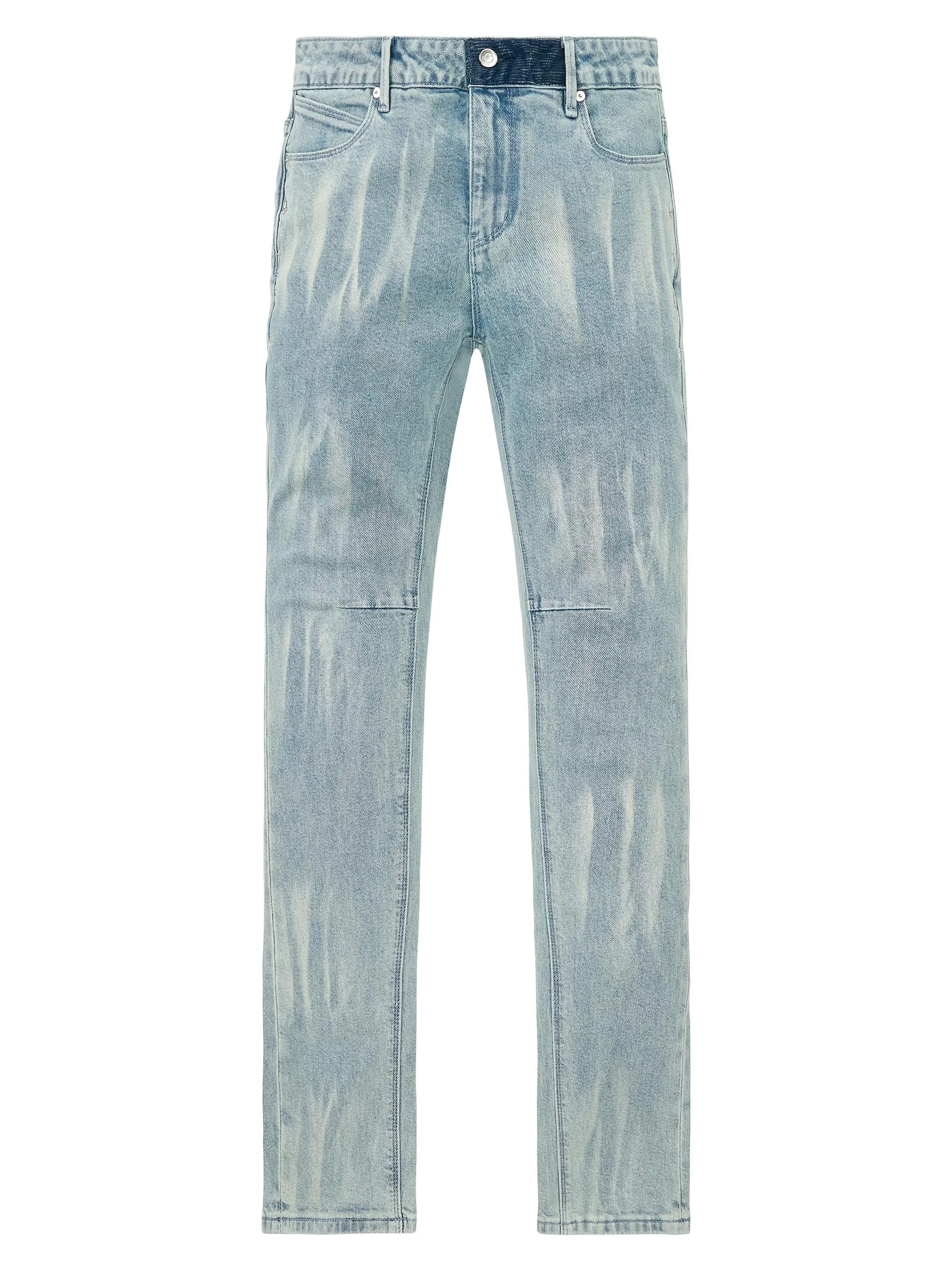 Men's Chaparral Clayton Printed Skinny Jeans - Sky - 1