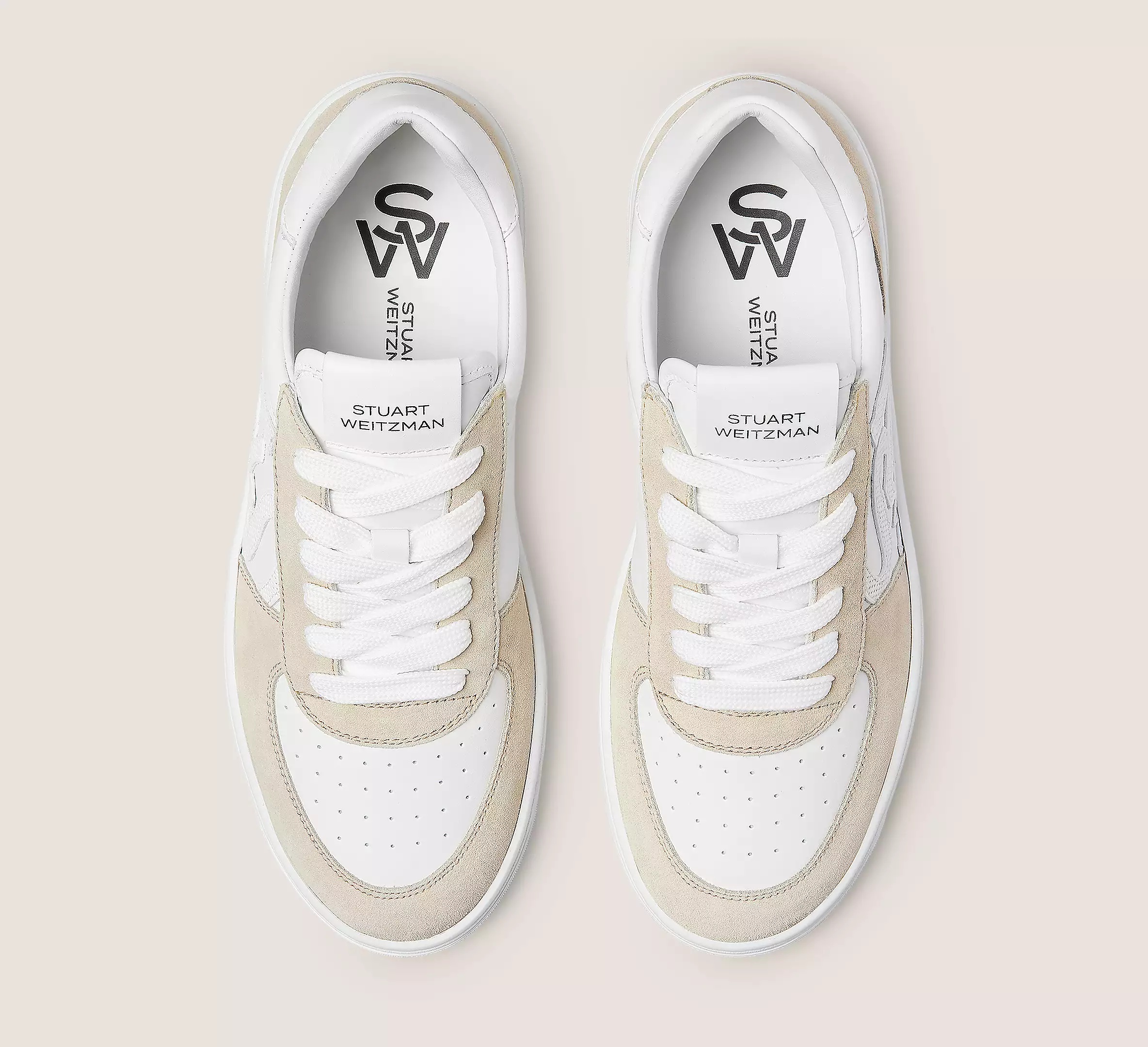 SW COURTSIDE MONOGRAM SNEAKER - 6