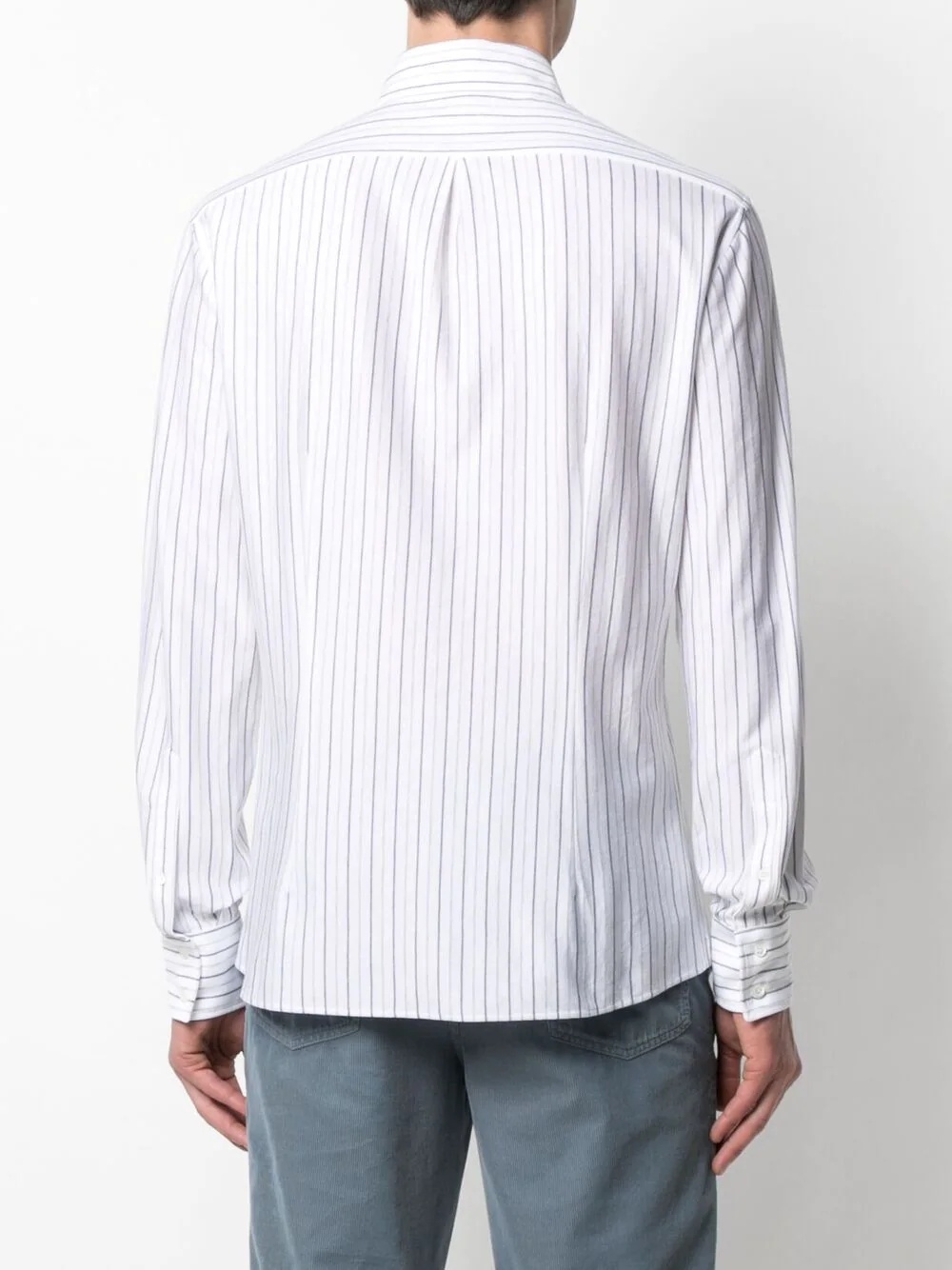 striped cotton shirt - 4