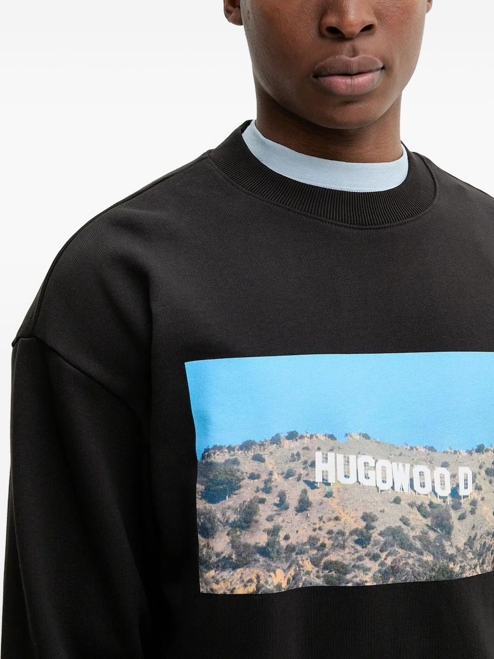 Hugowood graphic-print sweatshirt - 3