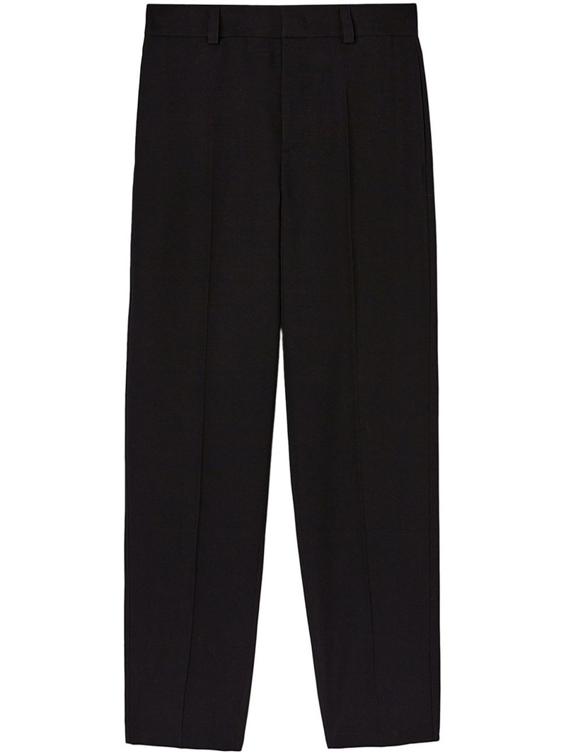 straight-leg wool trousers 1