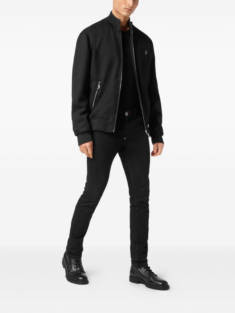 PHILIPP PLEIN logo jacket outlook