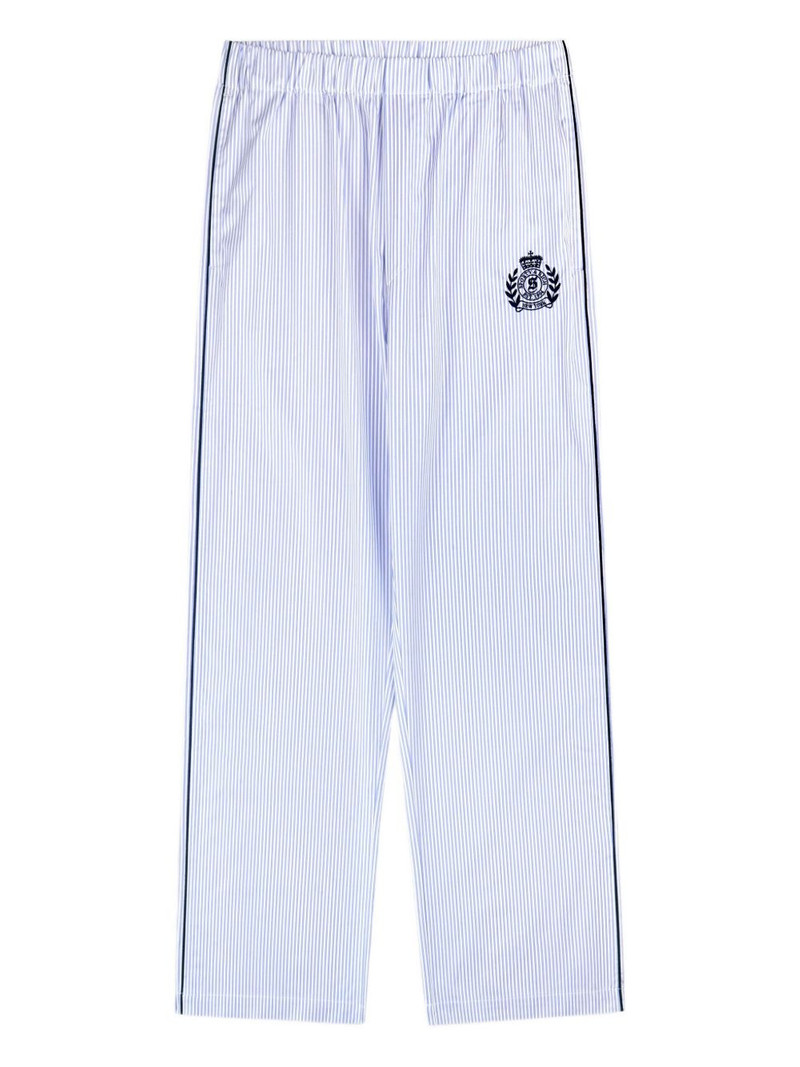 stripe embroidered pyjama 1