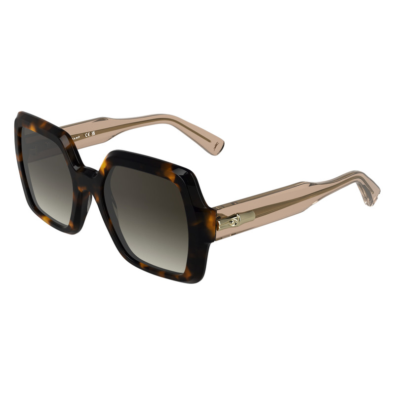 Longchamp Sunglasses Havana Brown - OTHER outlook