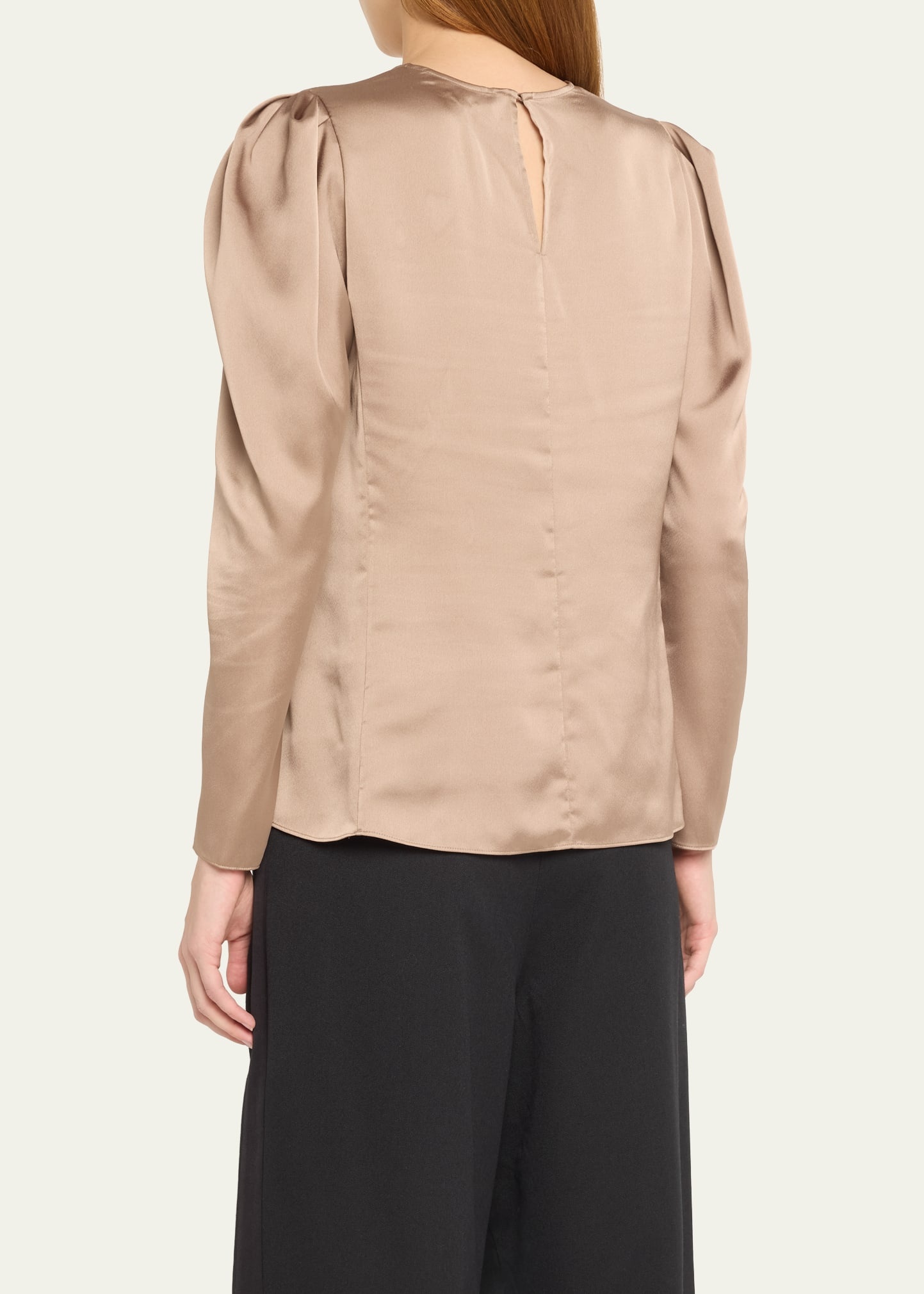 Draped Femme Blouse - 3