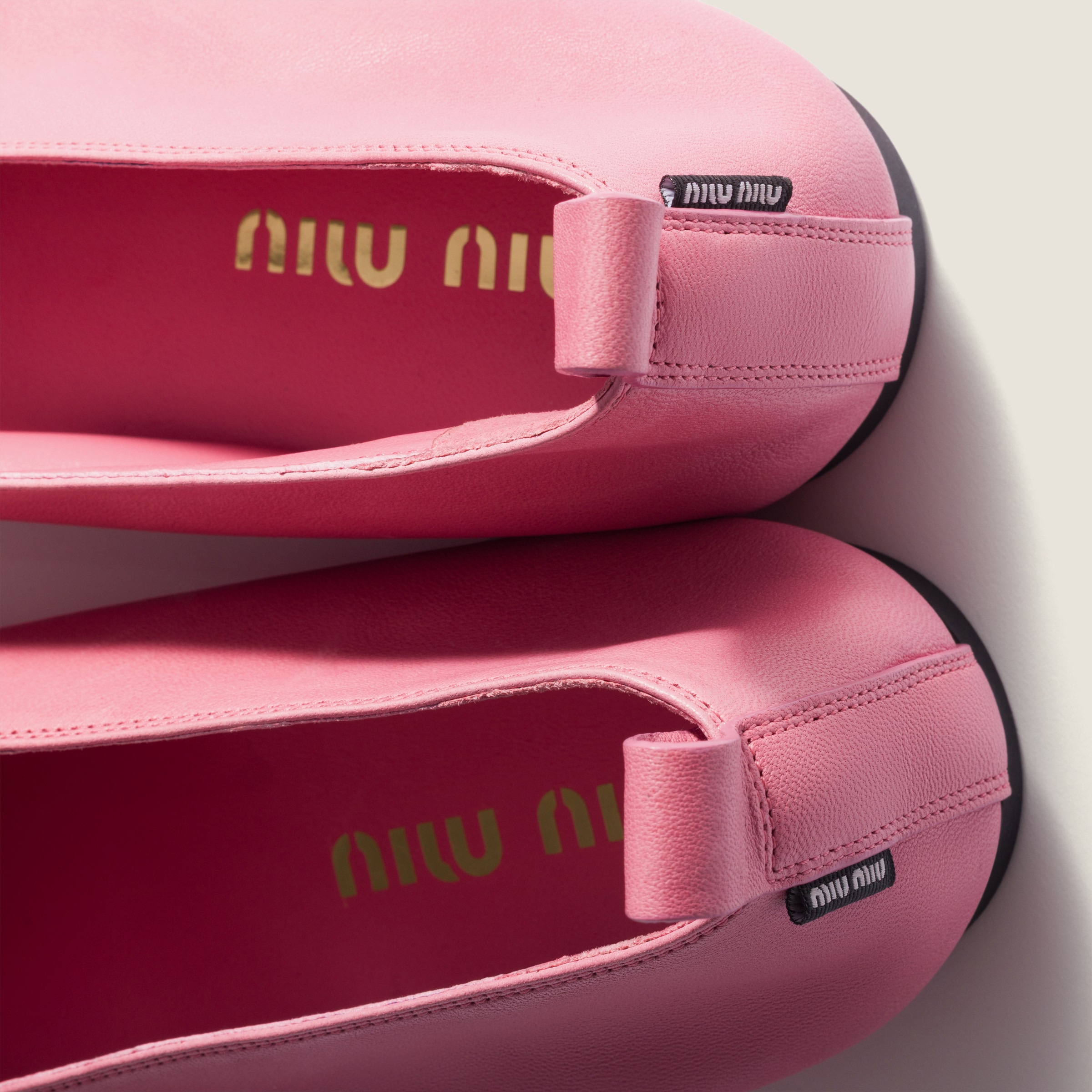 Élan nappa leather ballerinas - 3