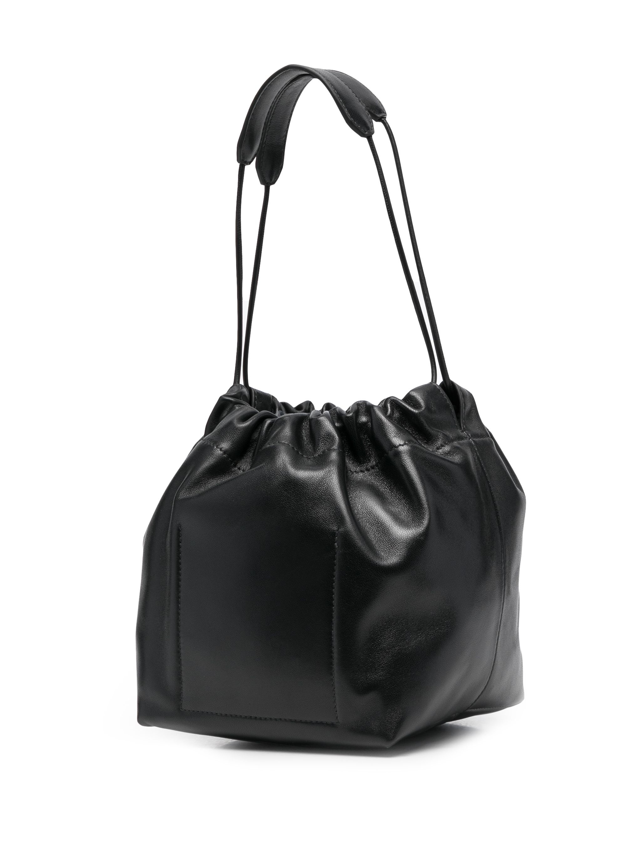 drawstring-fastening shoulder bag - 3