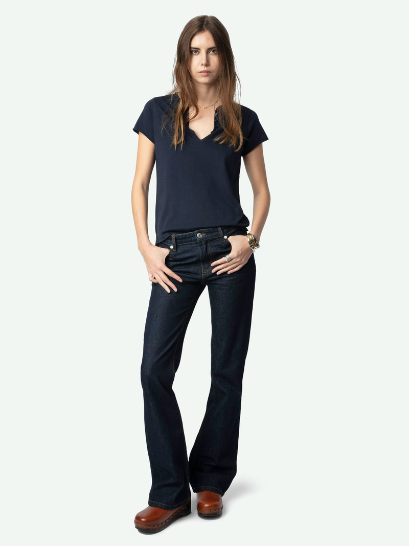 Zadig & Voltaire Henley Diamanté T-shirt outlook