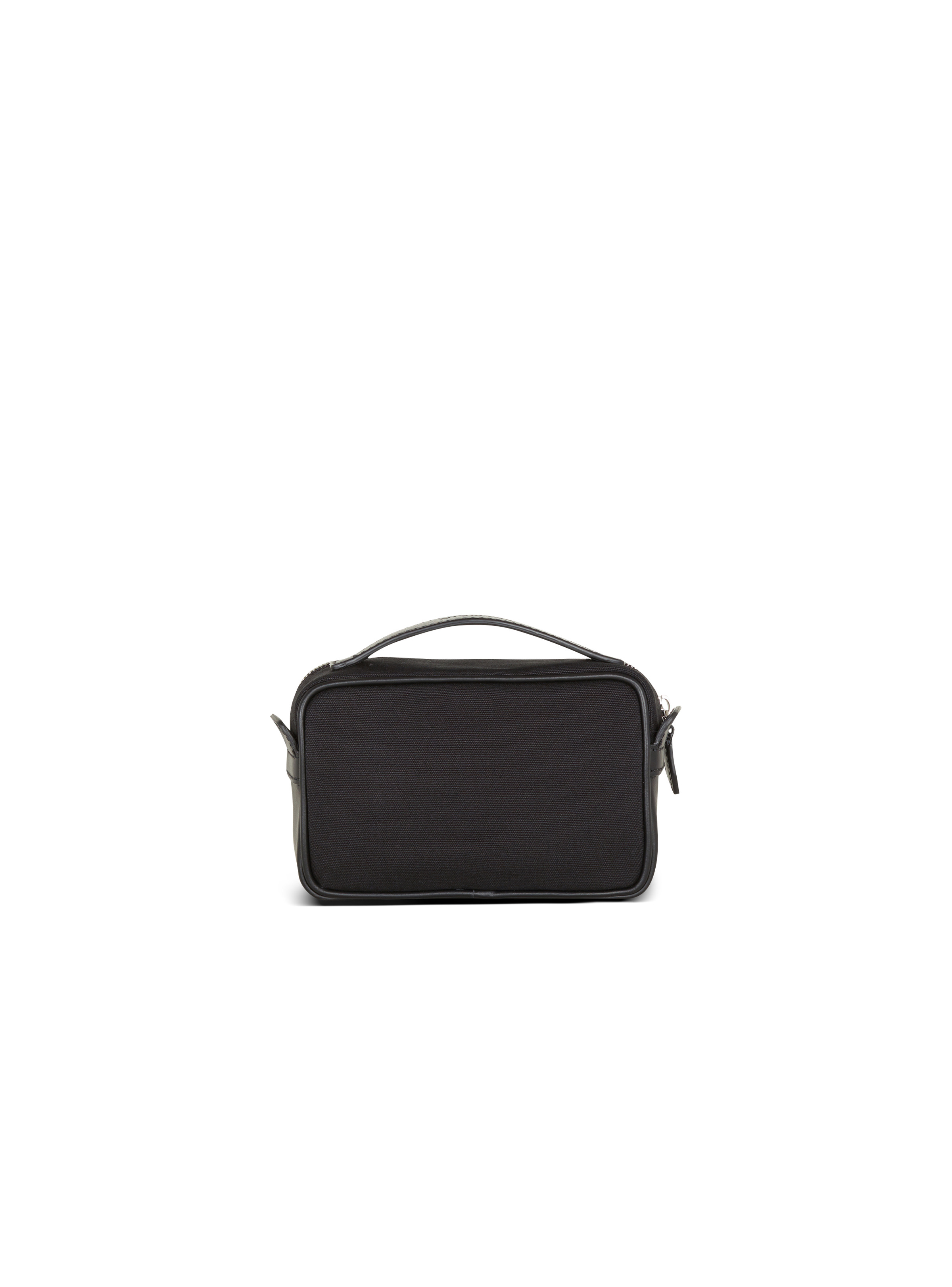 Mini Reporter bag in canvas and leather - 4