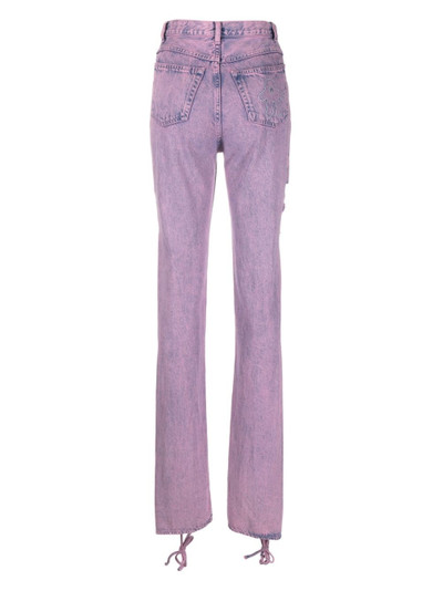 AVAVAV mid-rise straight-leg jeans outlook