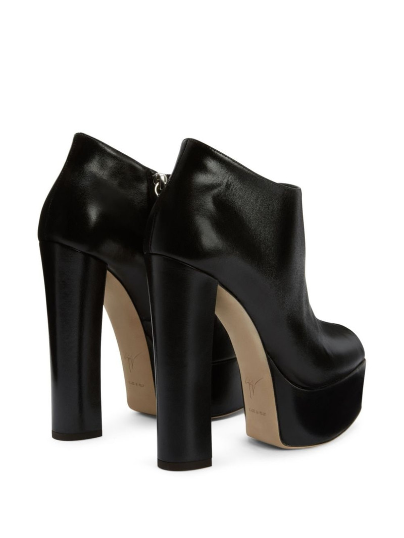 Judith 120mm peep-toe boots 3