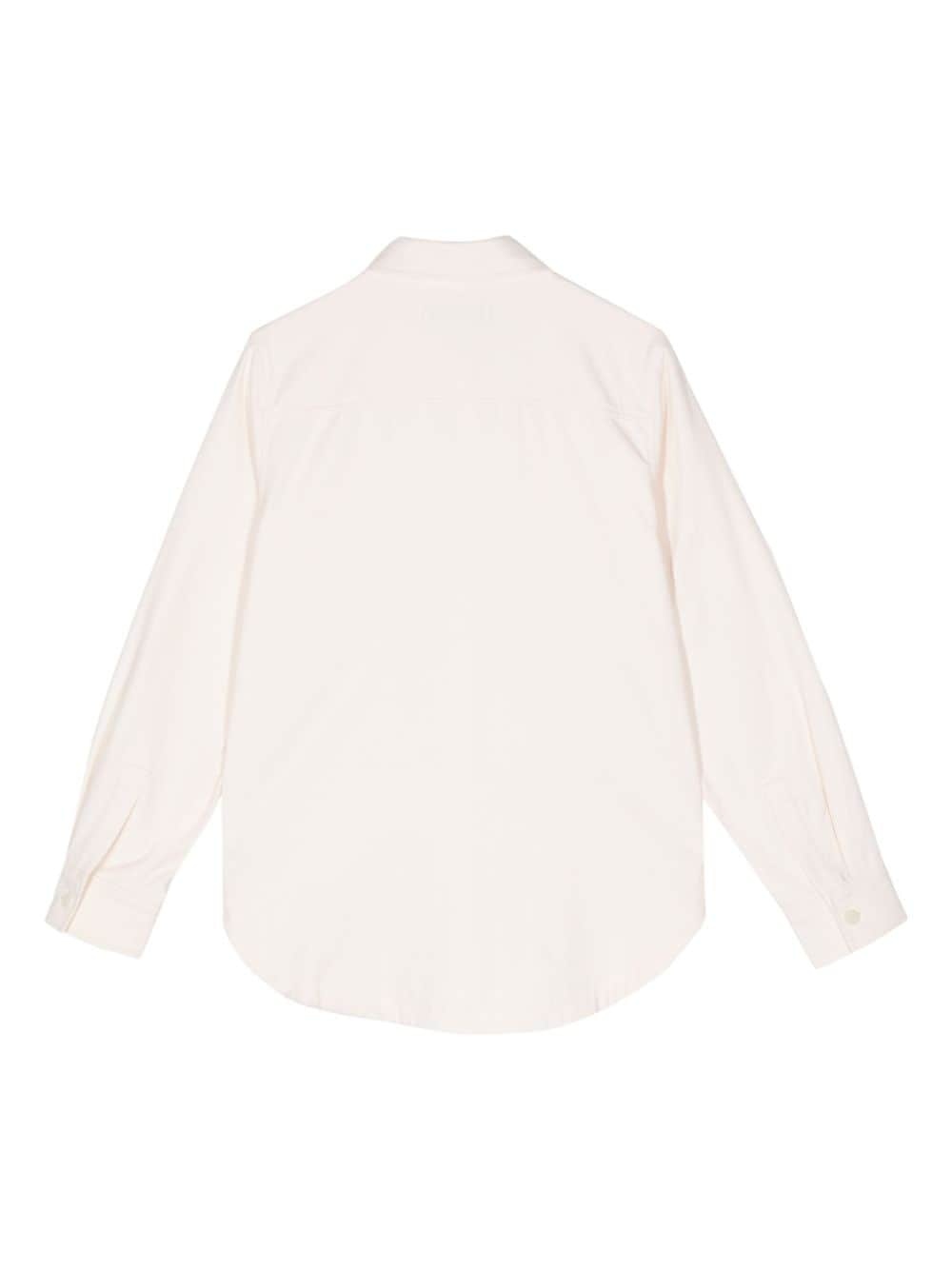 patch-pocket cotton shirt - 2