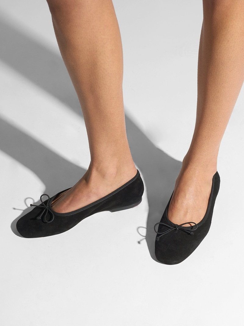 Aeyde Tiby Suede Ballet Flats outlook