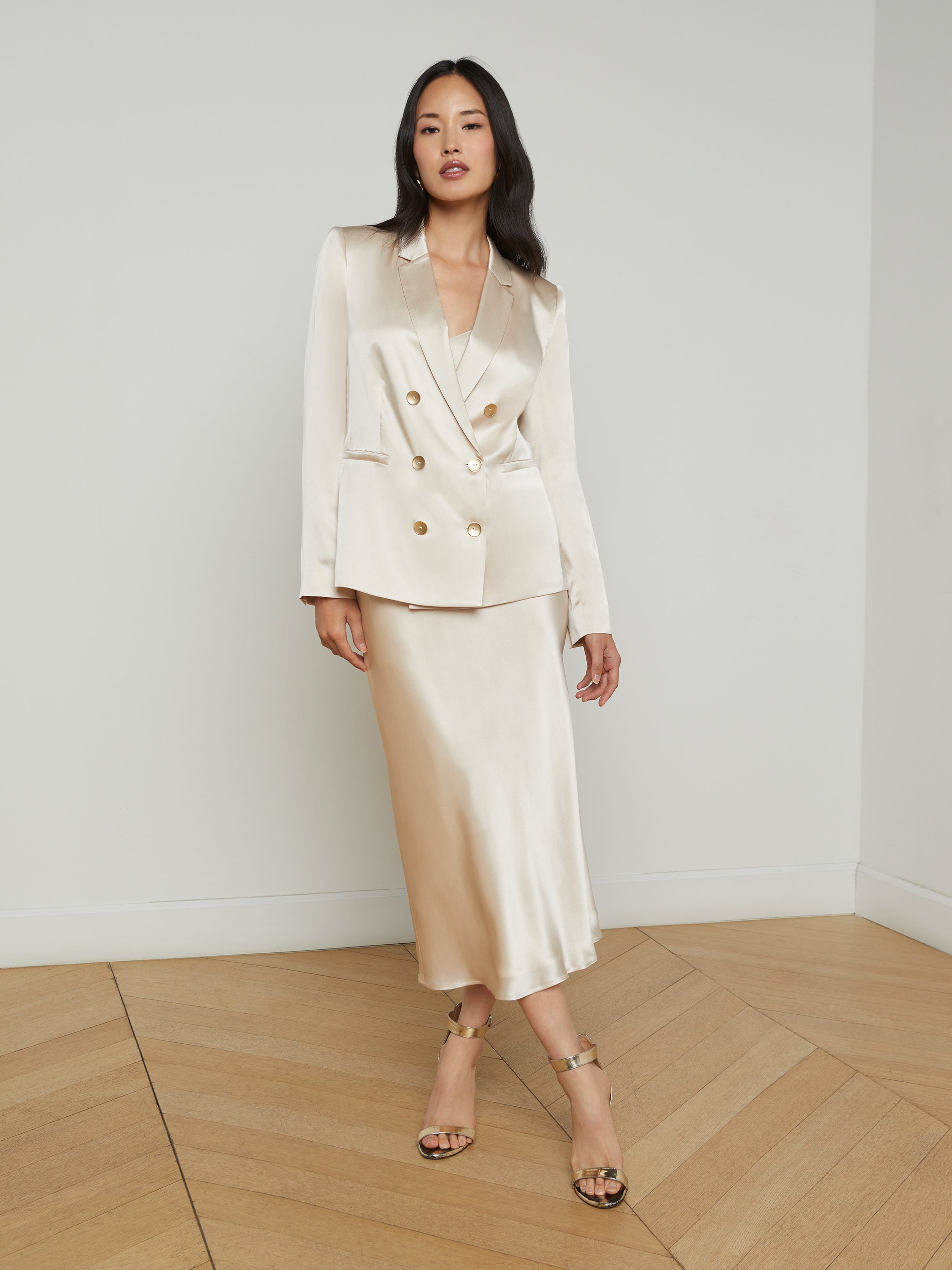 Colin Silk Blazer - 6