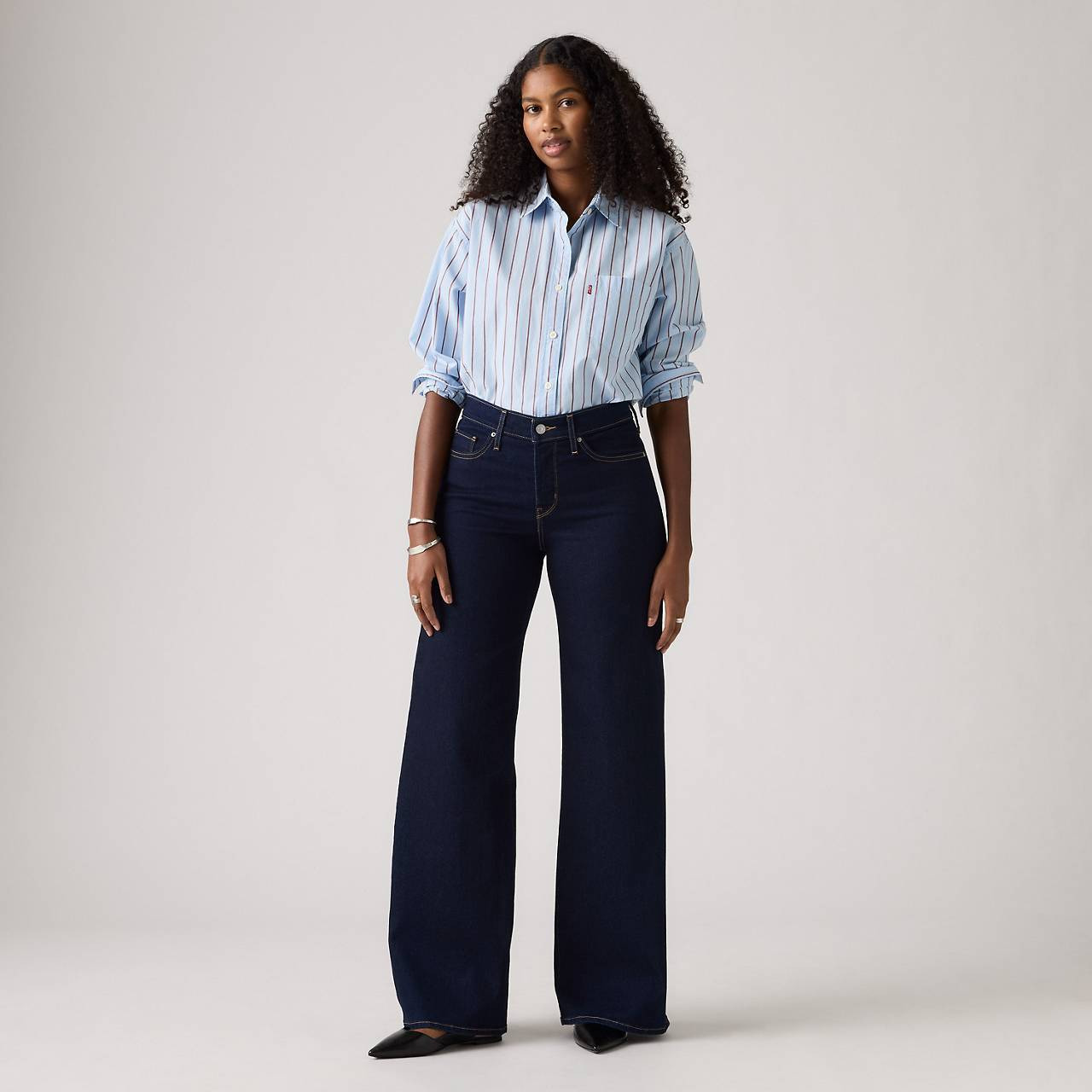 318 SHAPING WIDE LEG WOMEN'S JEANS - 2