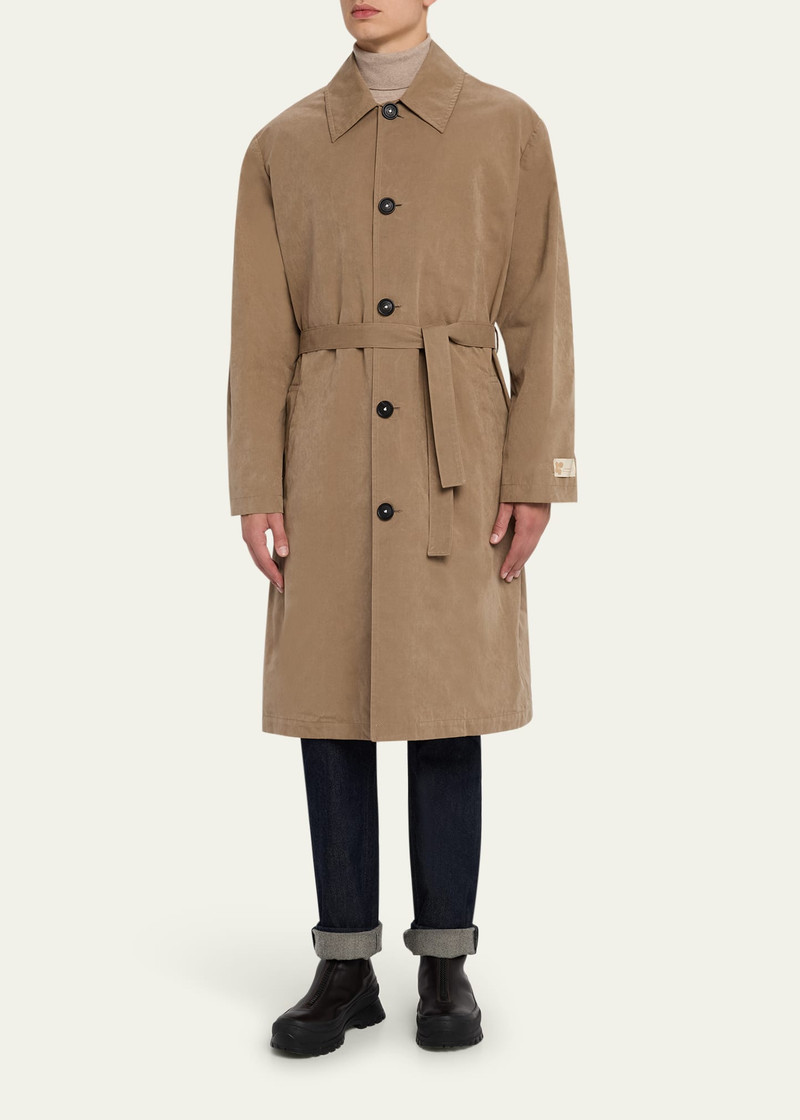 massimo alba Men's Mustang Belted Rain Coat outlook