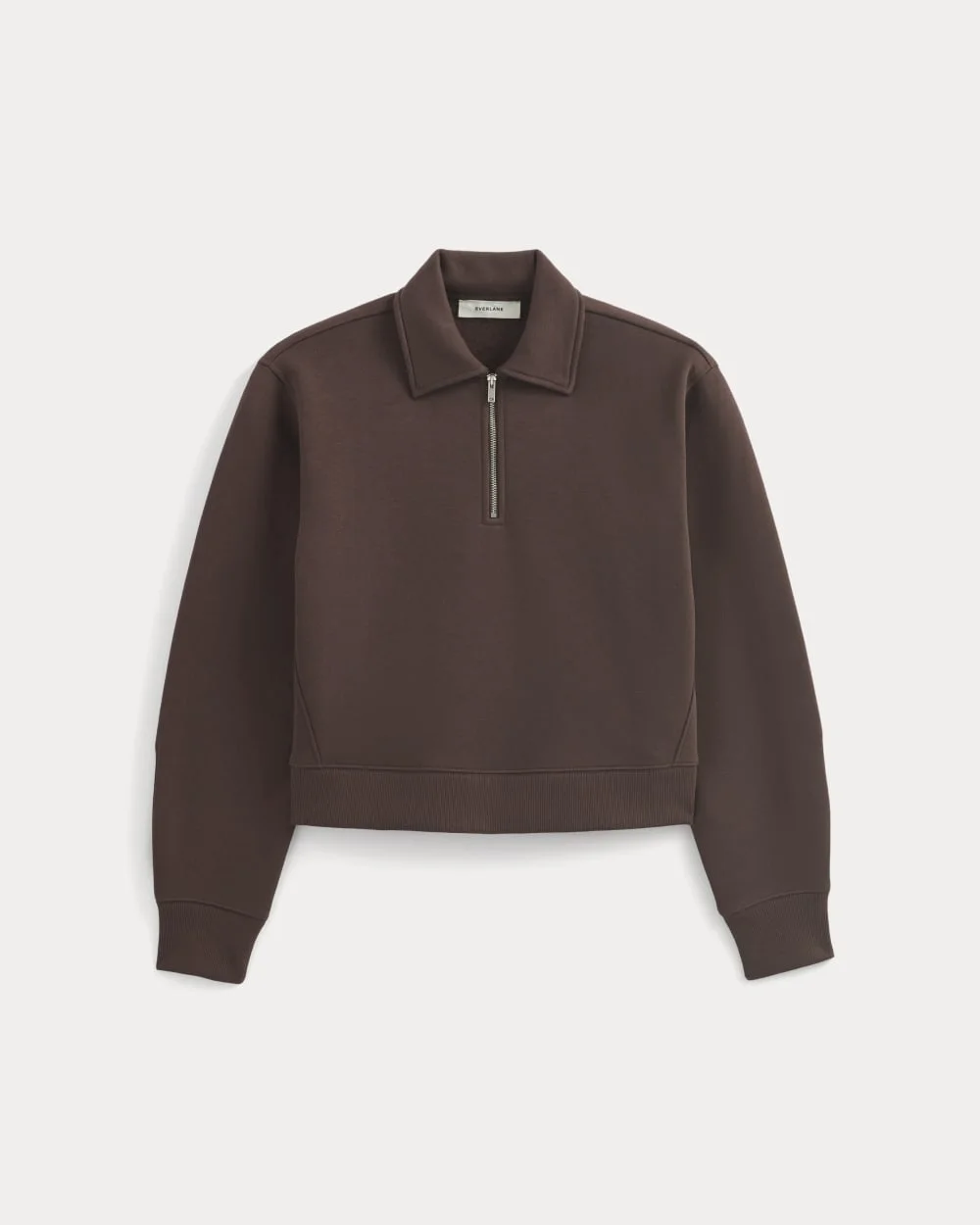 LUXE FLEECE ZIP POLO - 1