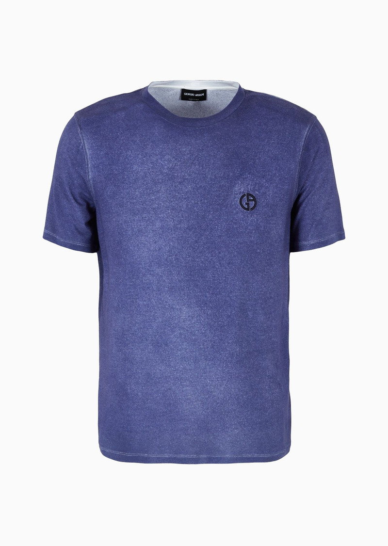 Modal blend jersey crew-neck T-shirt 1