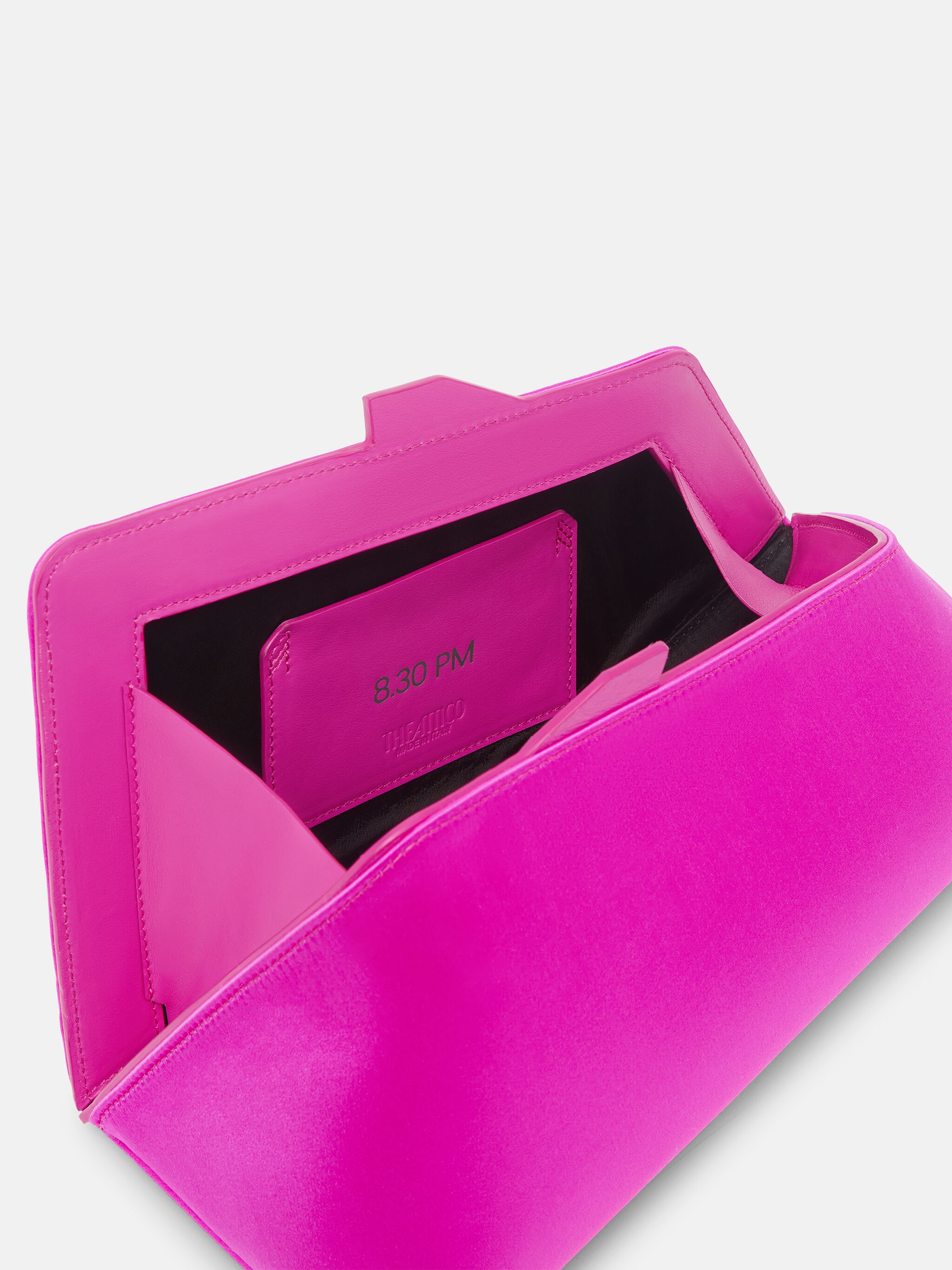 ''8.30PM'' FUCHSIA OVERSIZED CLUTCH - 4