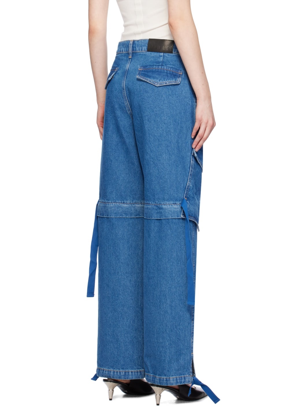 Blue Parachute Jeans - 3